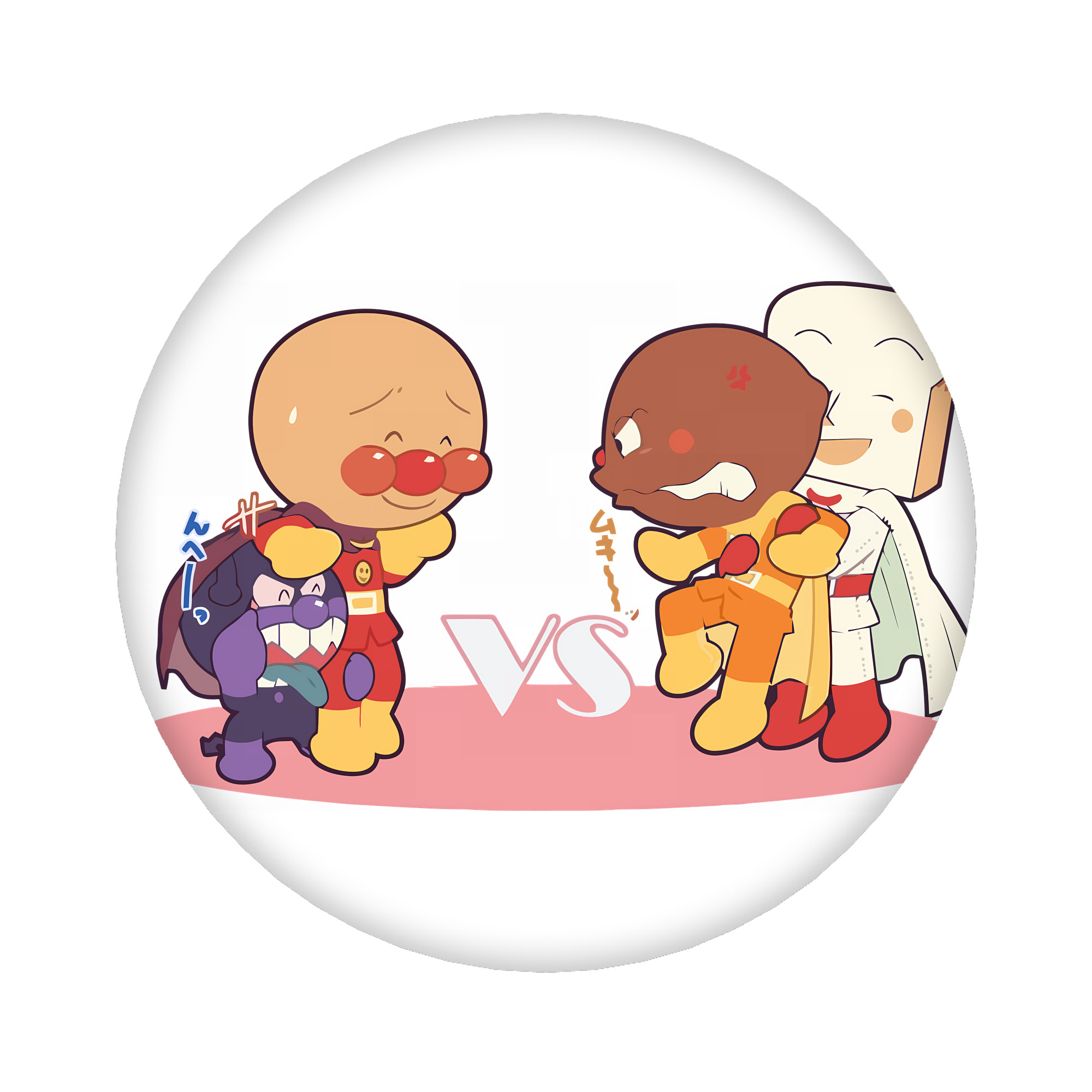 （画像用） アンパンマン Anpanman 6cm 缶バッジ 複数セット