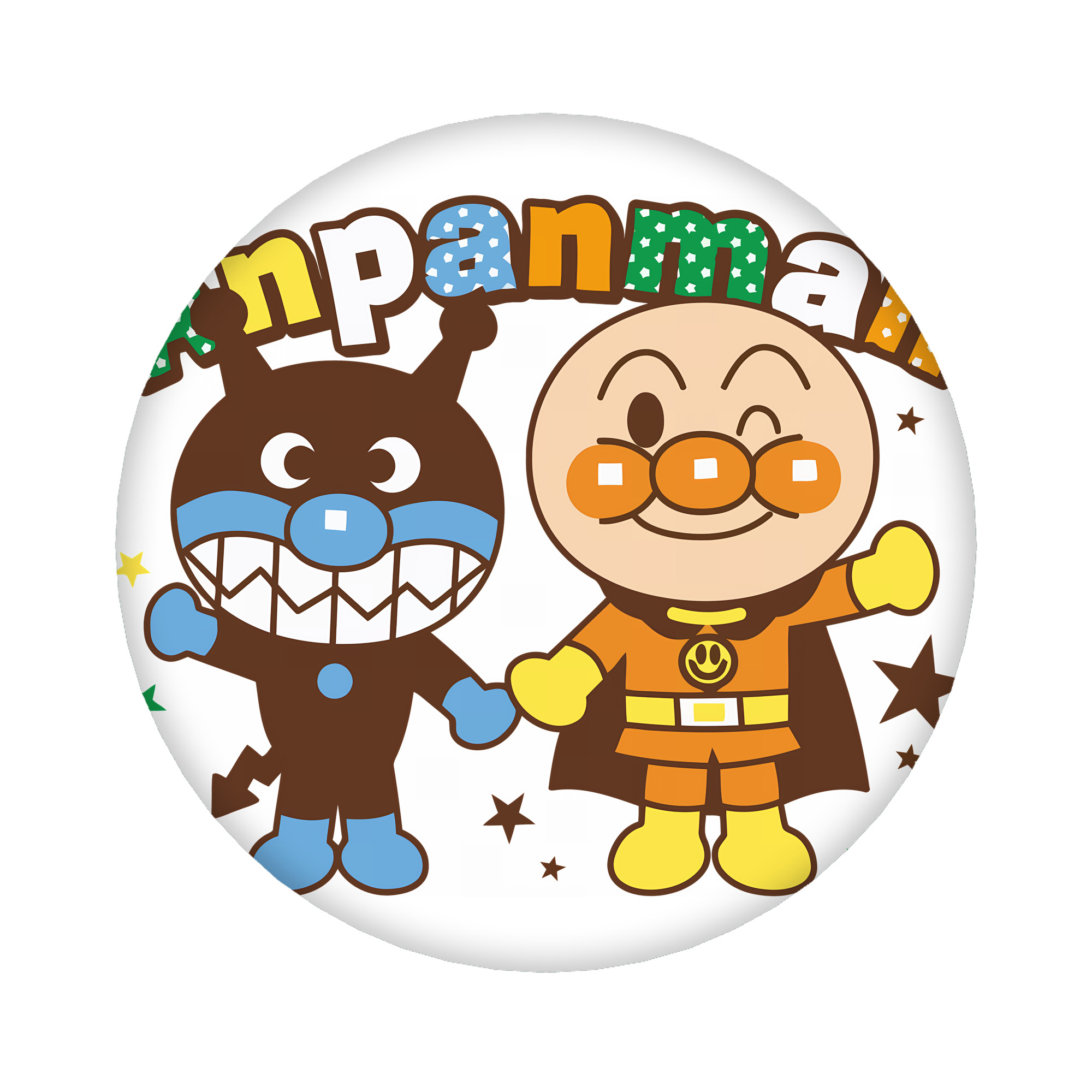 （画像用） アンパンマン Anpanman 6cm 缶バッジ 複数セット