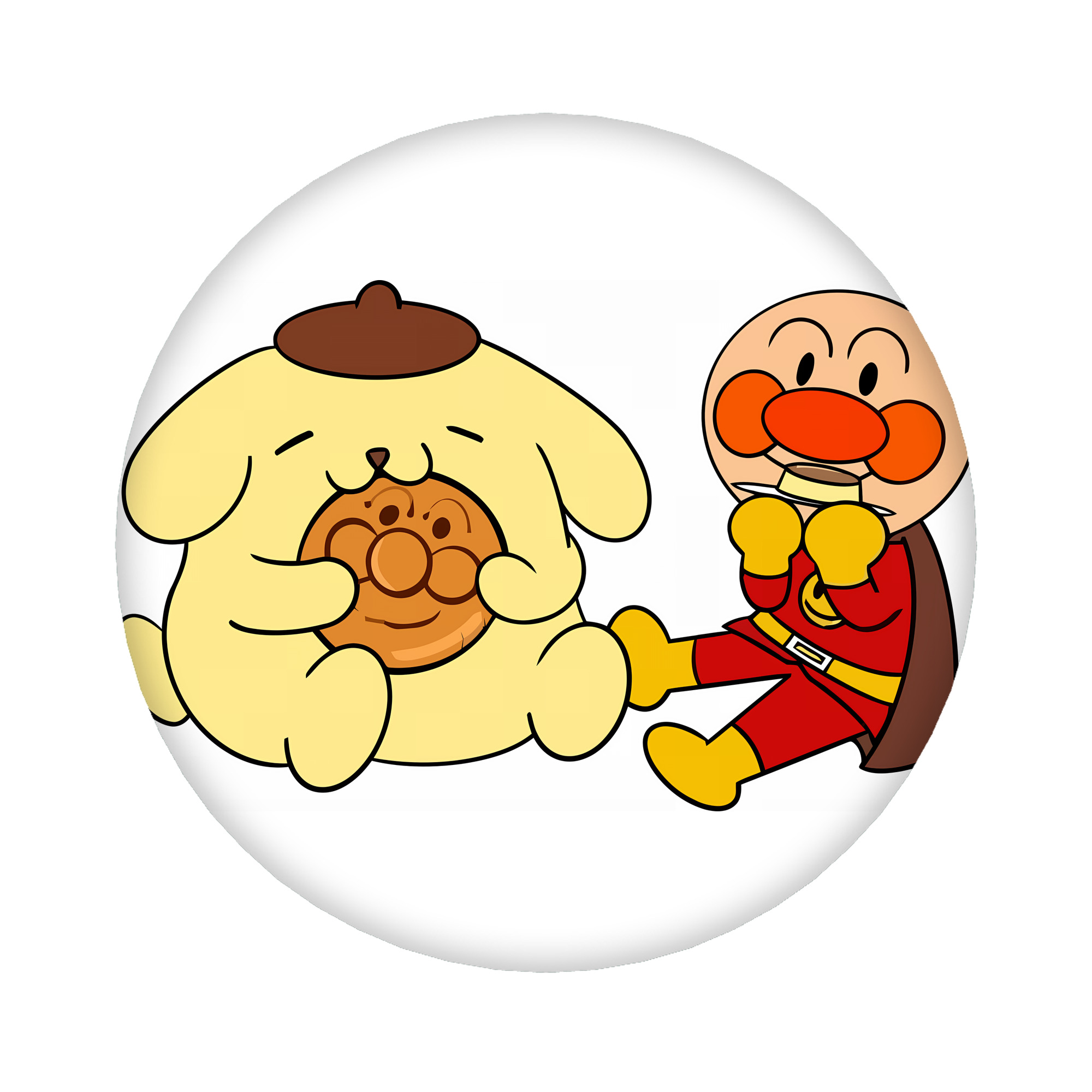 （画像用） アンパンマン Anpanman 6cm 缶バッジ 複数セット