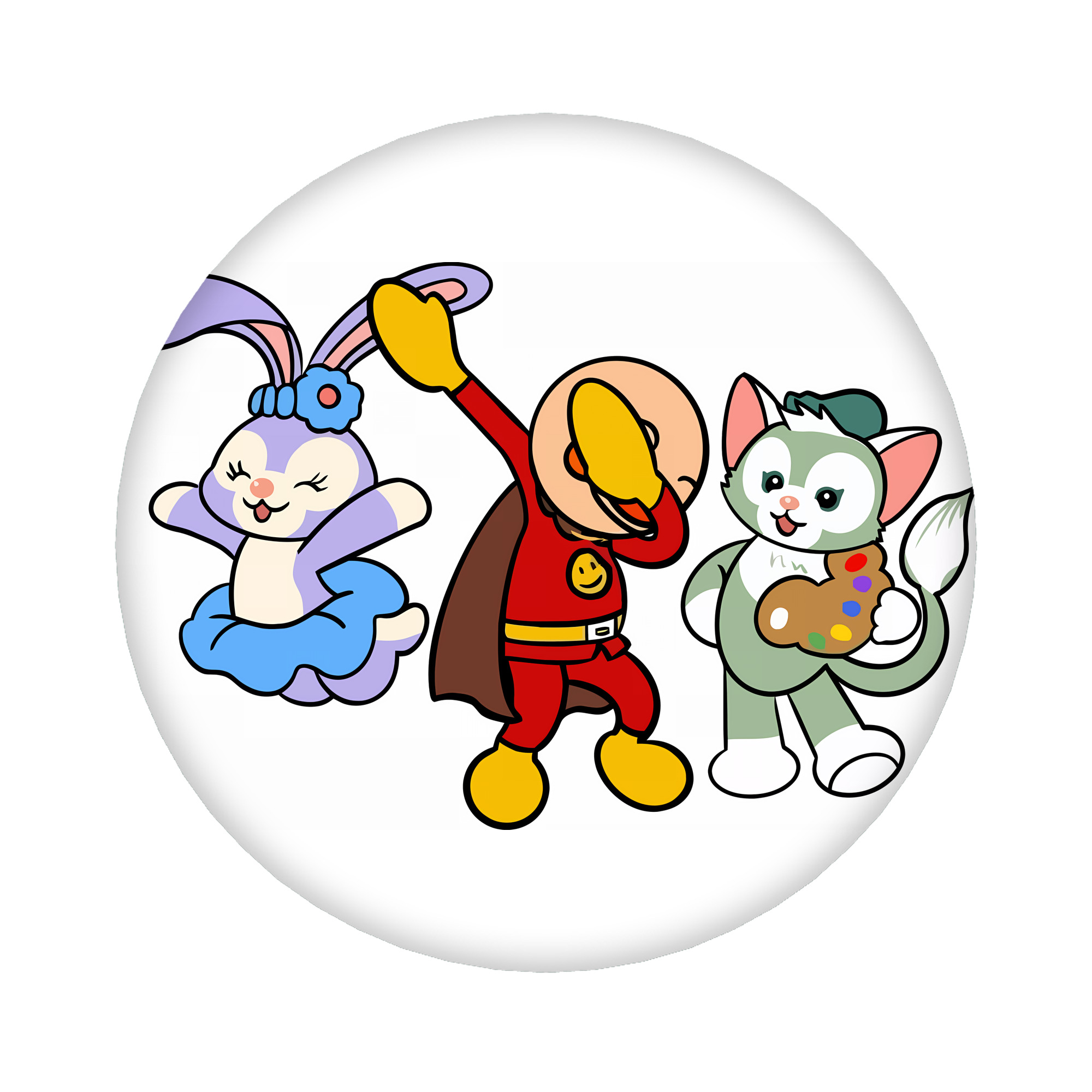 （画像用） アンパンマン Anpanman 6cm 缶バッジ 複数セット
