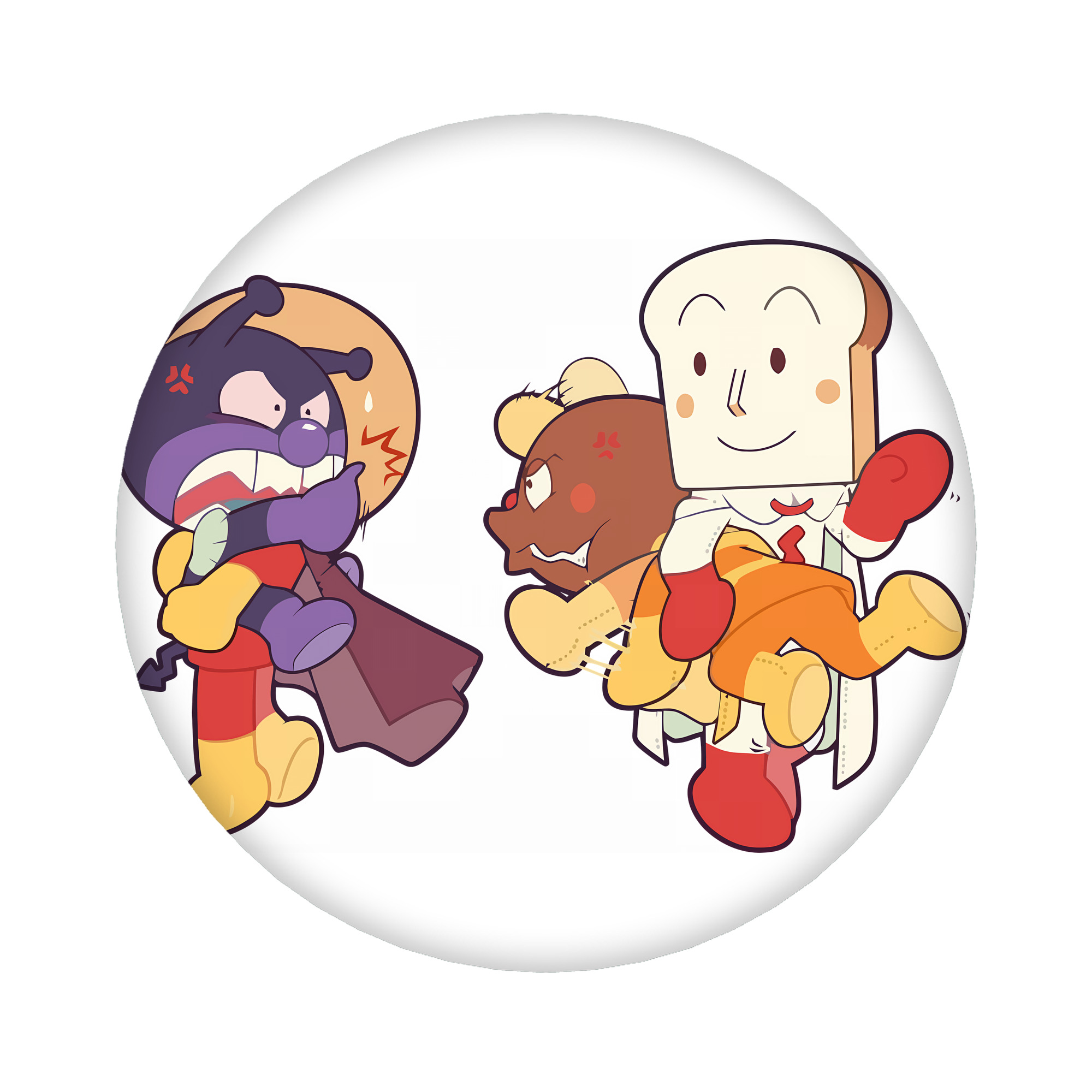 （画像用） アンパンマン Anpanman 6cm 缶バッジ 複数セット