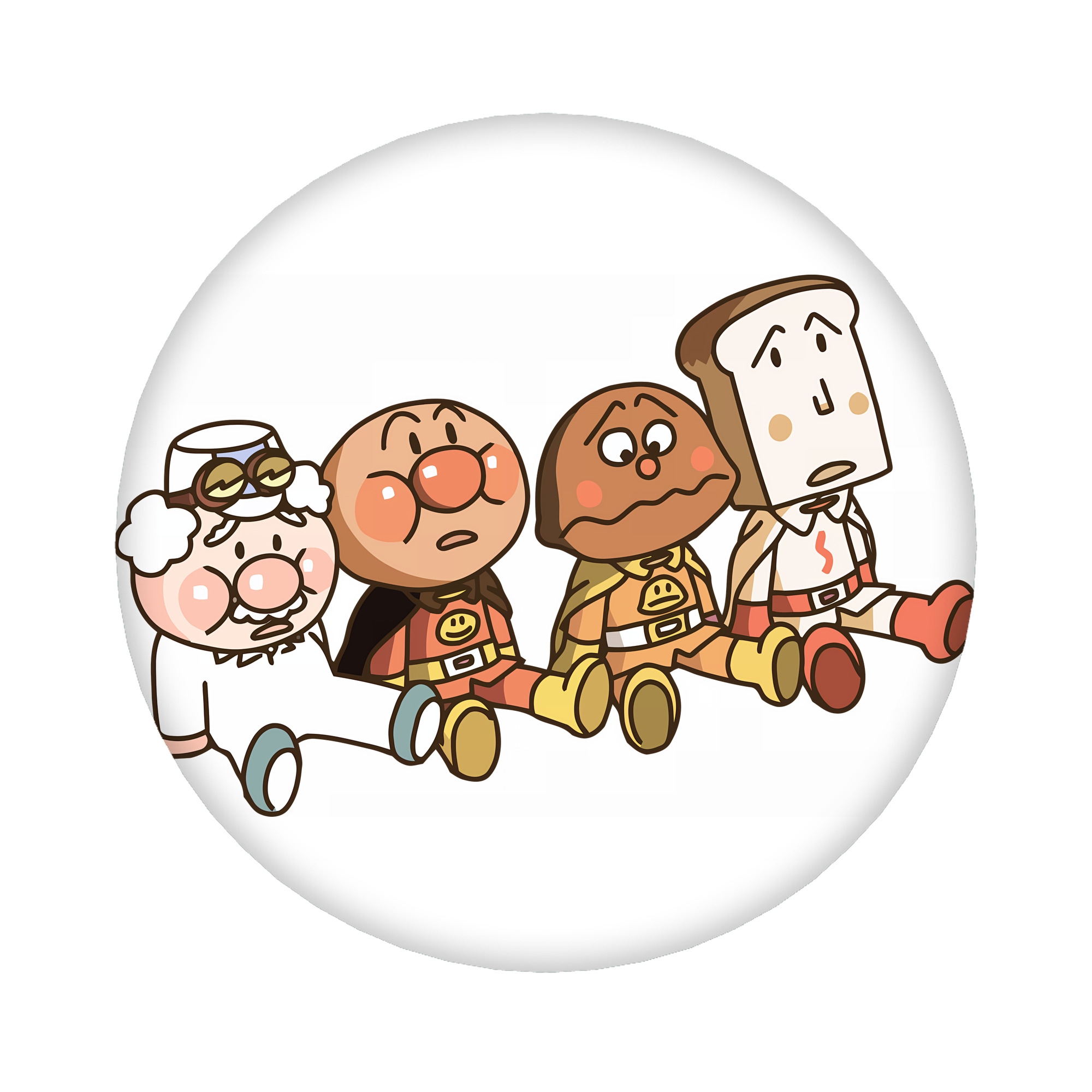 （画像用） アンパンマン Anpanman 6cm 缶バッジ 複数セット