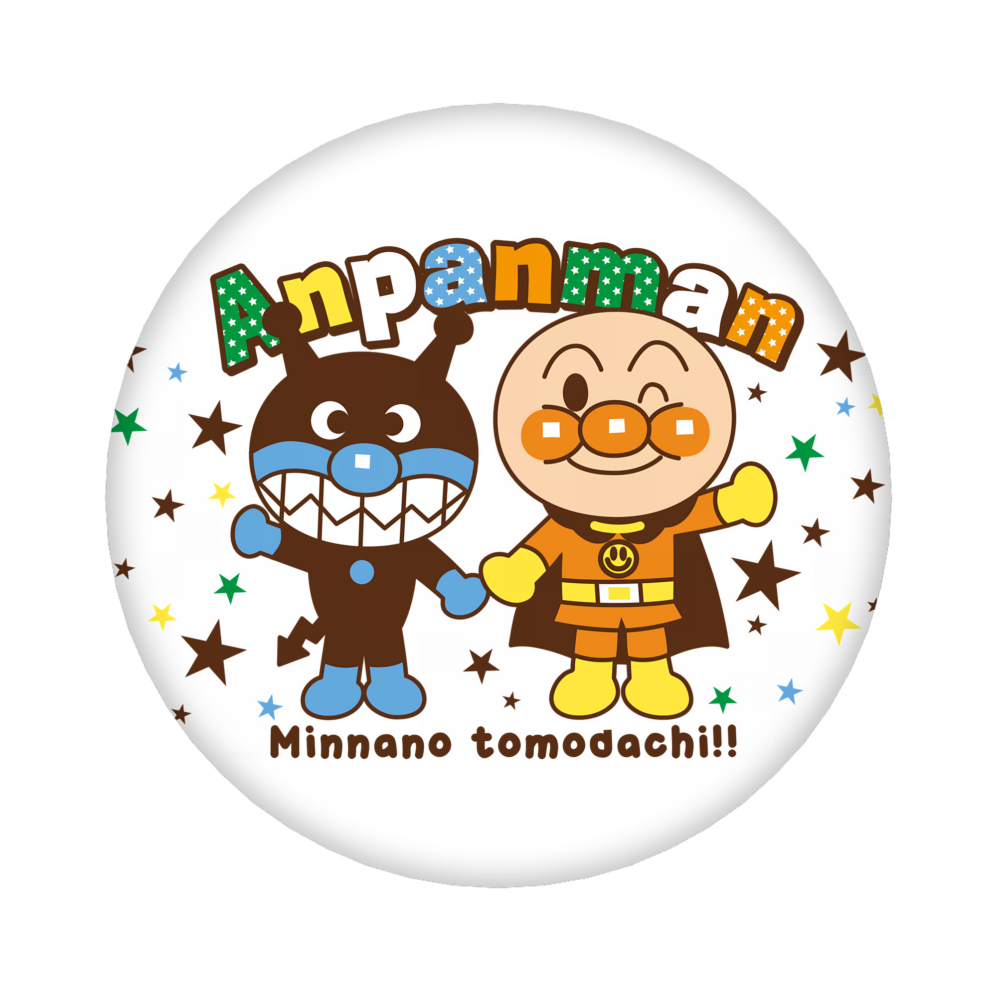 （画像用） アンパンマン Anpanman 6cm 缶バッジ 複数セット