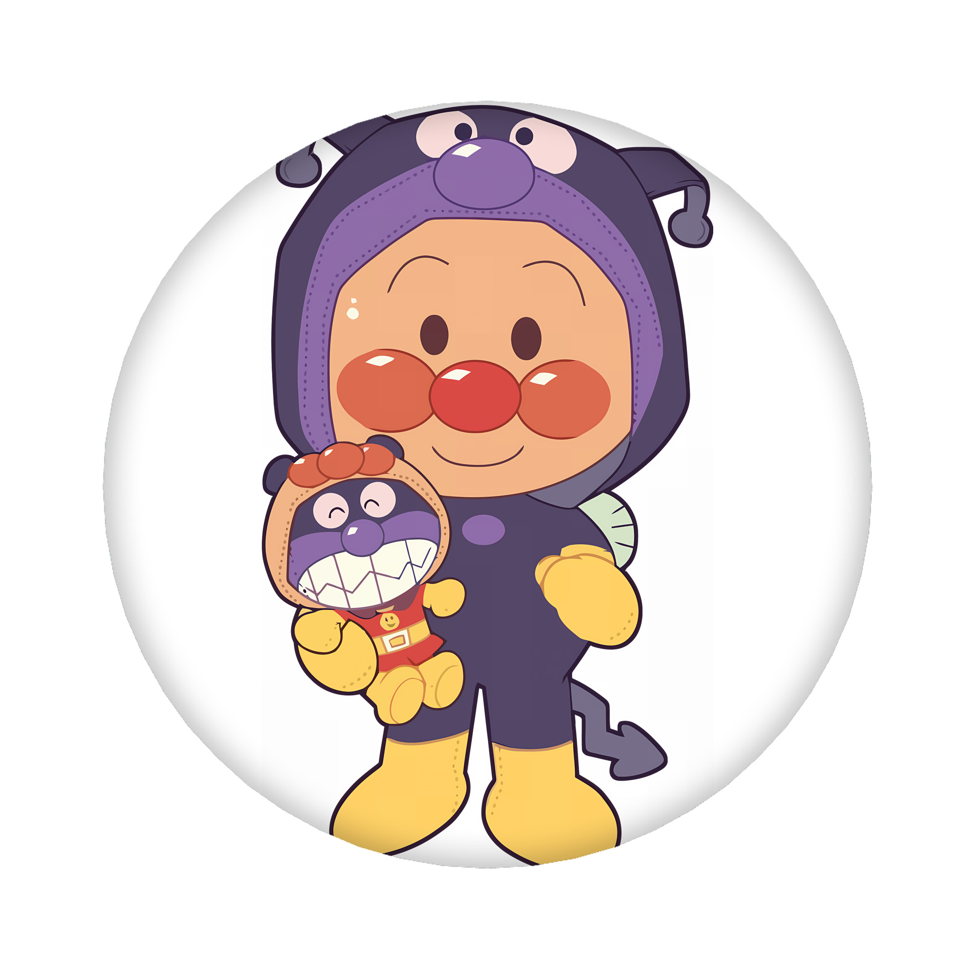 （画像用） アンパンマン Anpanman 6cm 缶バッジ 複数セット
