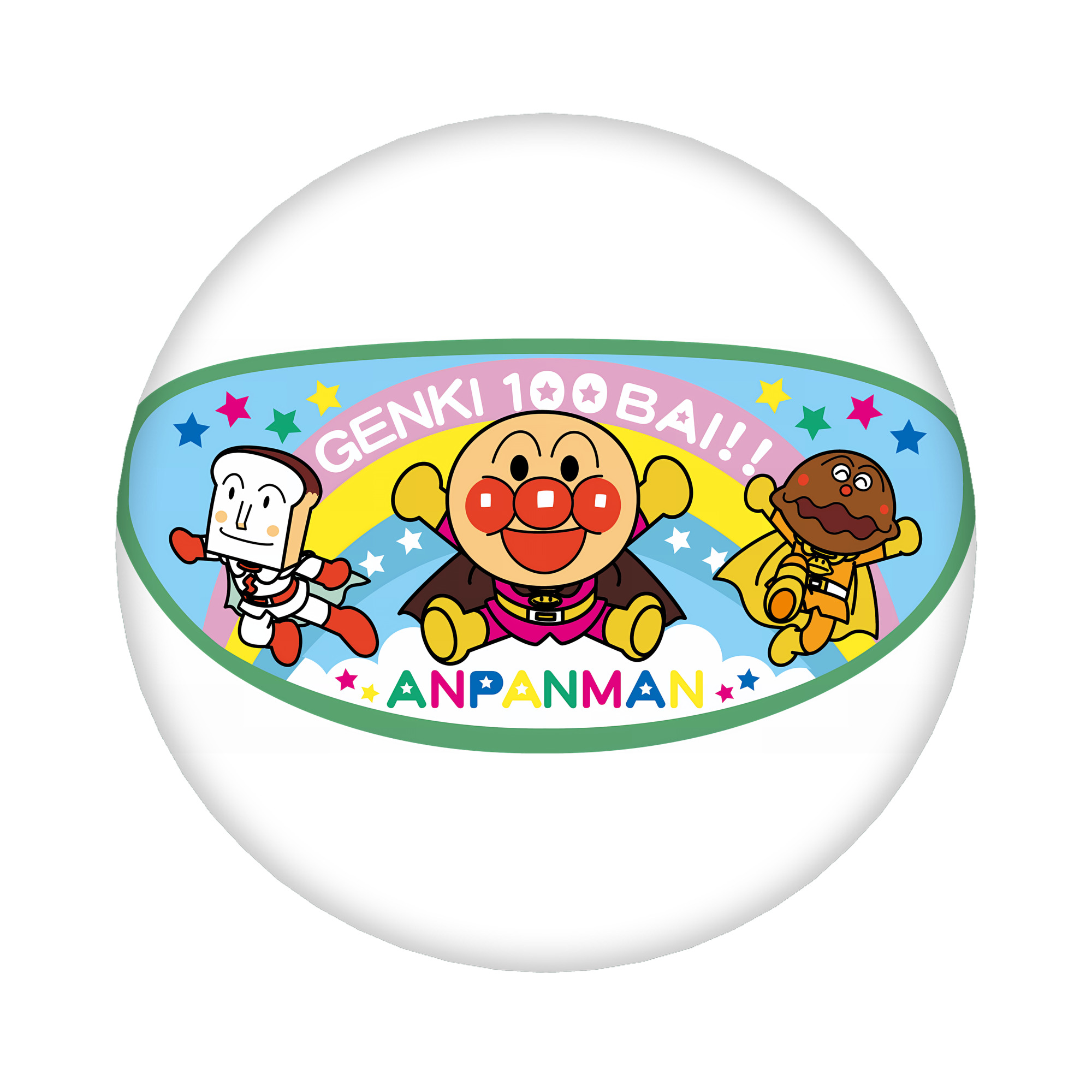 （画像用） アンパンマン Anpanman 6cm 缶バッジ 複数セット
