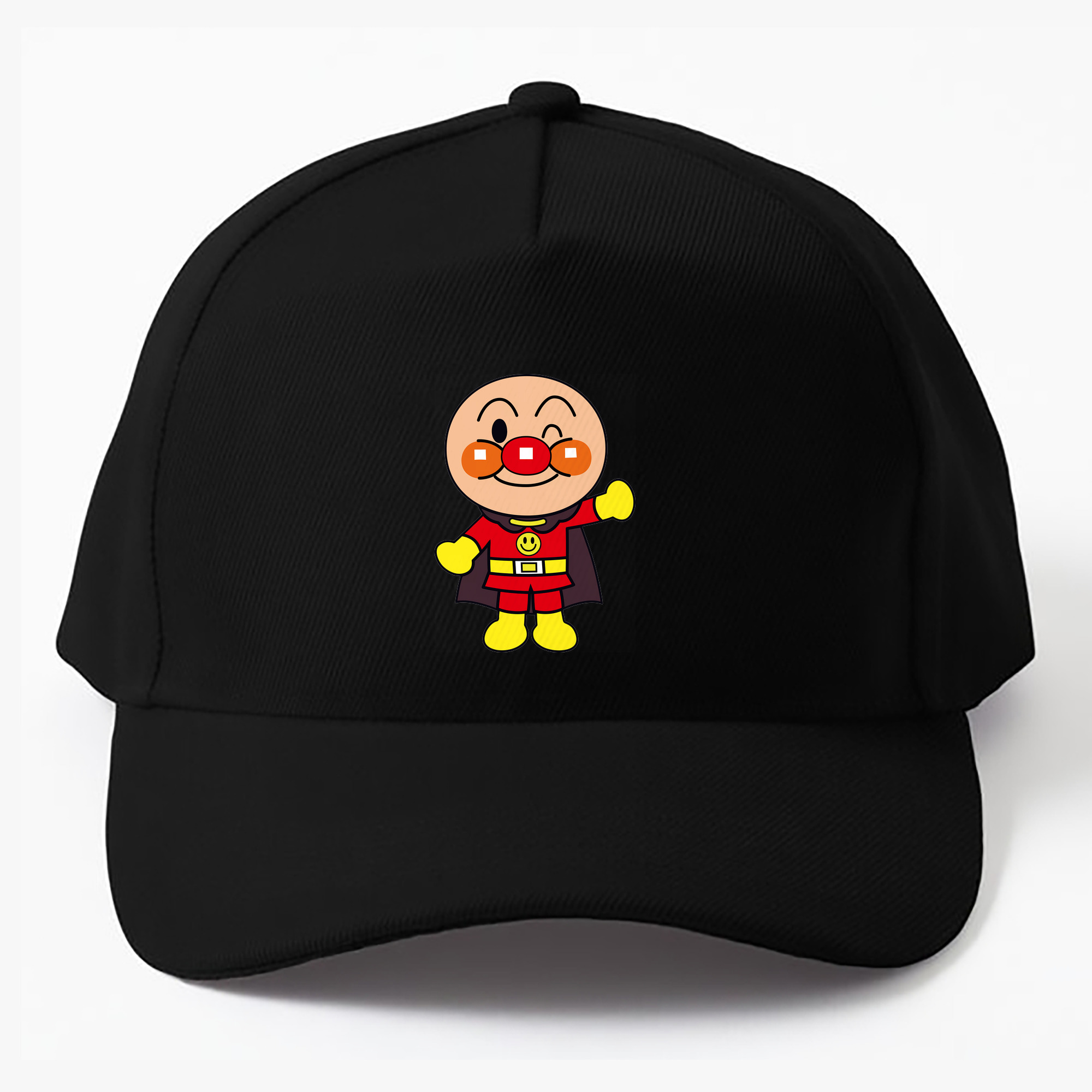 （画像用） アンパンマン Anpanman ベースボールキャップ 綿100％ 男女兼用 帽子 スポーツ