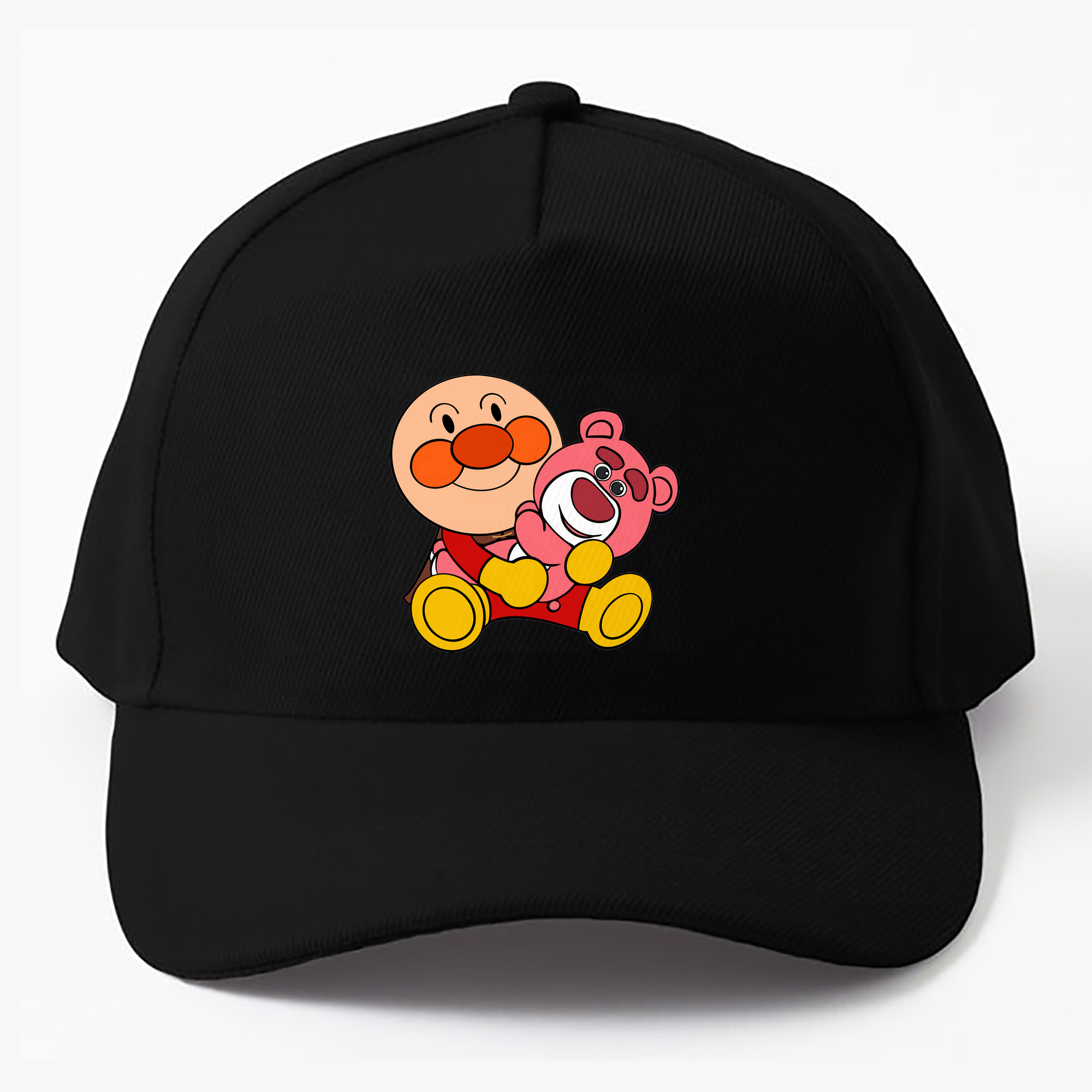 （画像用） アンパンマン Anpanman ベースボールキャップ 綿100％ 男女兼用 帽子 スポーツ