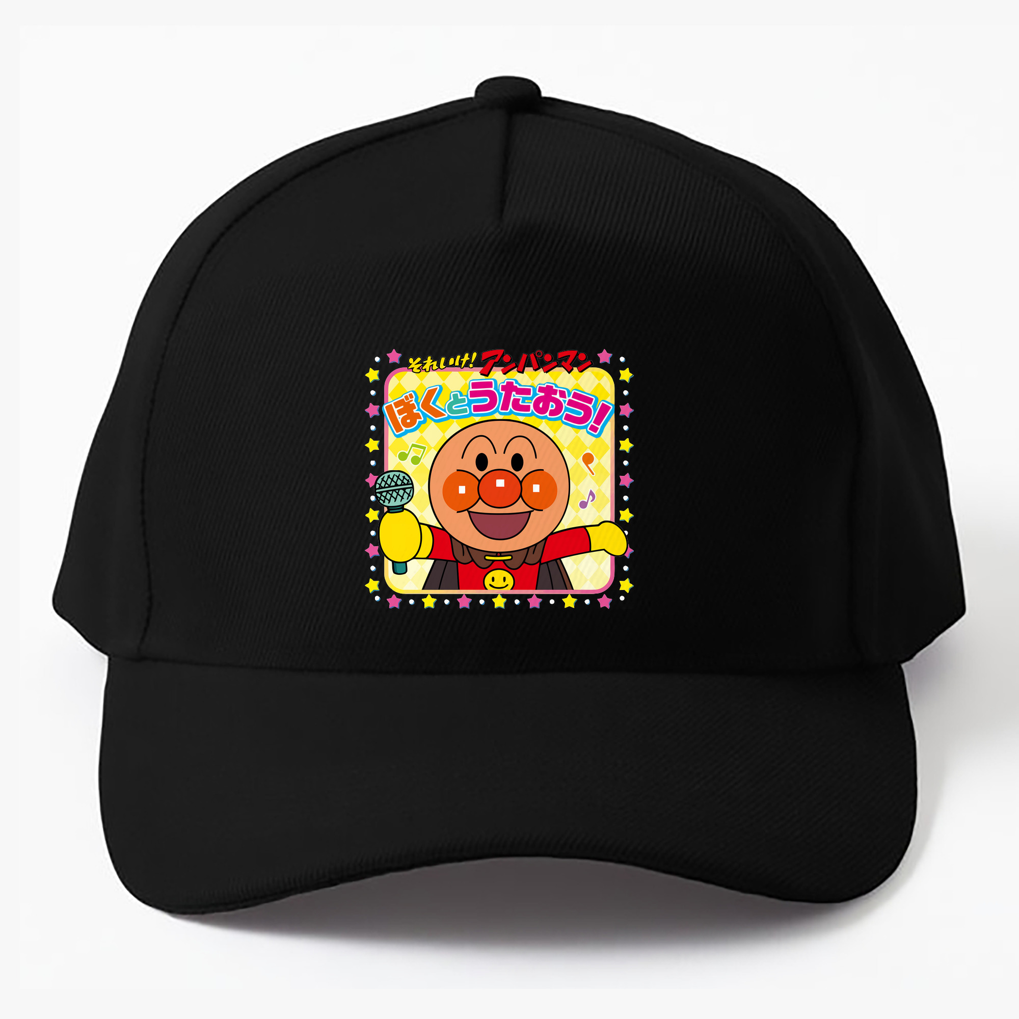 （画像用） アンパンマン Anpanman ベースボールキャップ 綿100％ 男女兼用 帽子 スポーツ