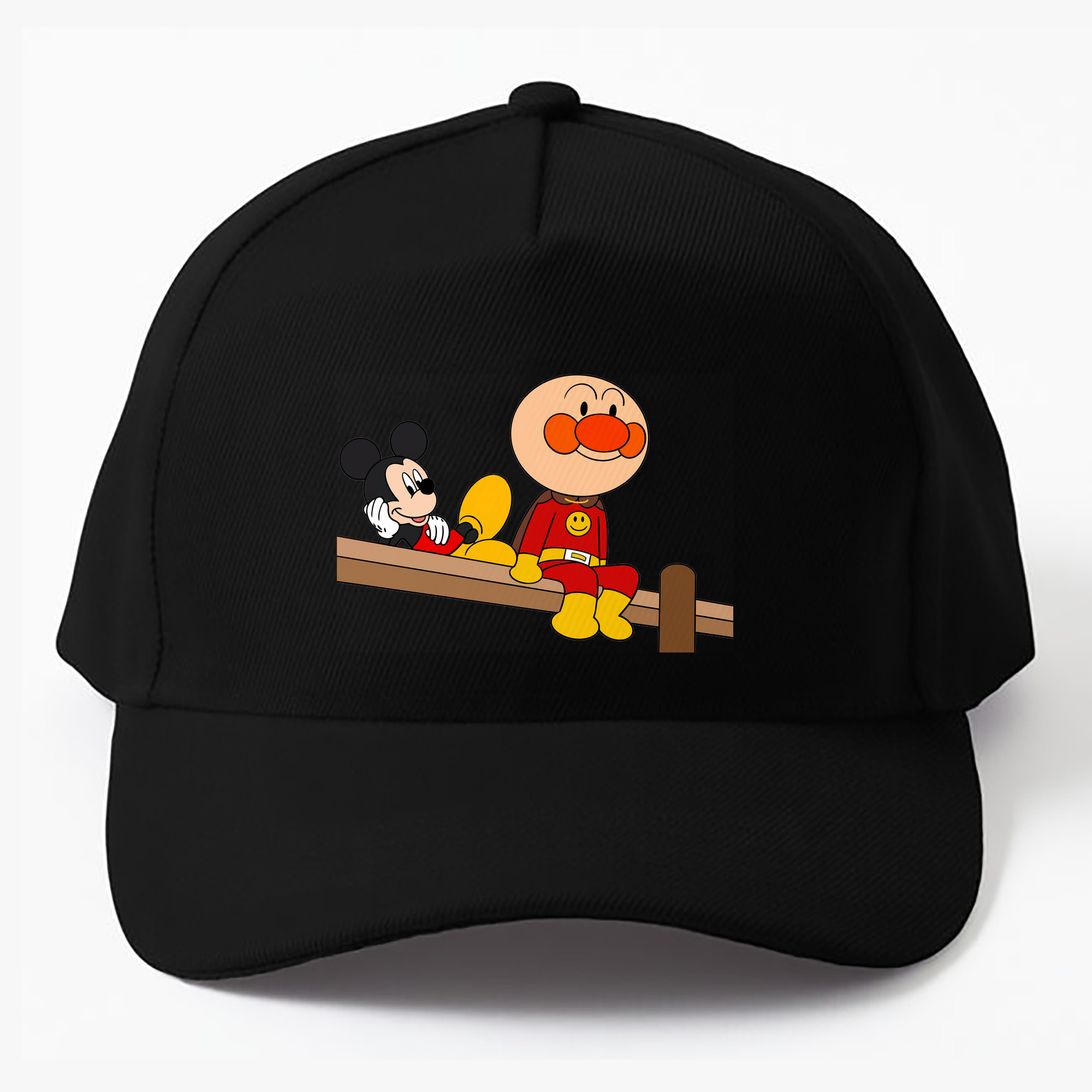 （画像用） アンパンマン Anpanman ベースボールキャップ 綿100％ 男女兼用 帽子 スポーツ