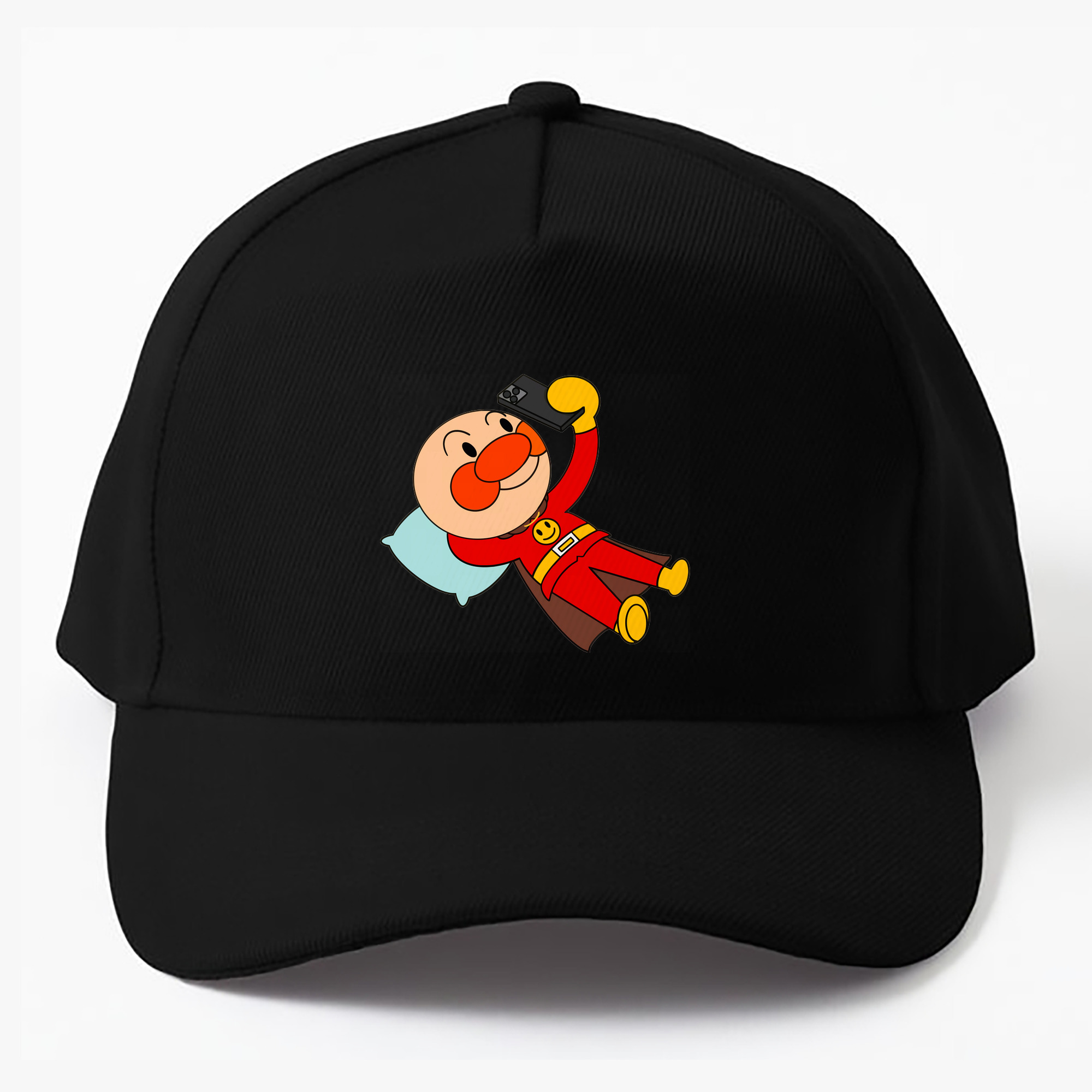 （画像用） アンパンマン Anpanman ベースボールキャップ 綿100％ 男女兼用 帽子 スポーツ