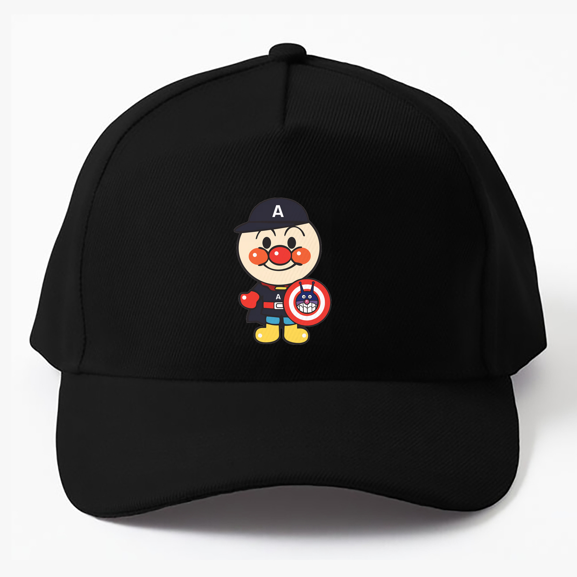 （画像用） アンパンマン Anpanman ベースボールキャップ 綿100％ 男女兼用 帽子 スポーツ