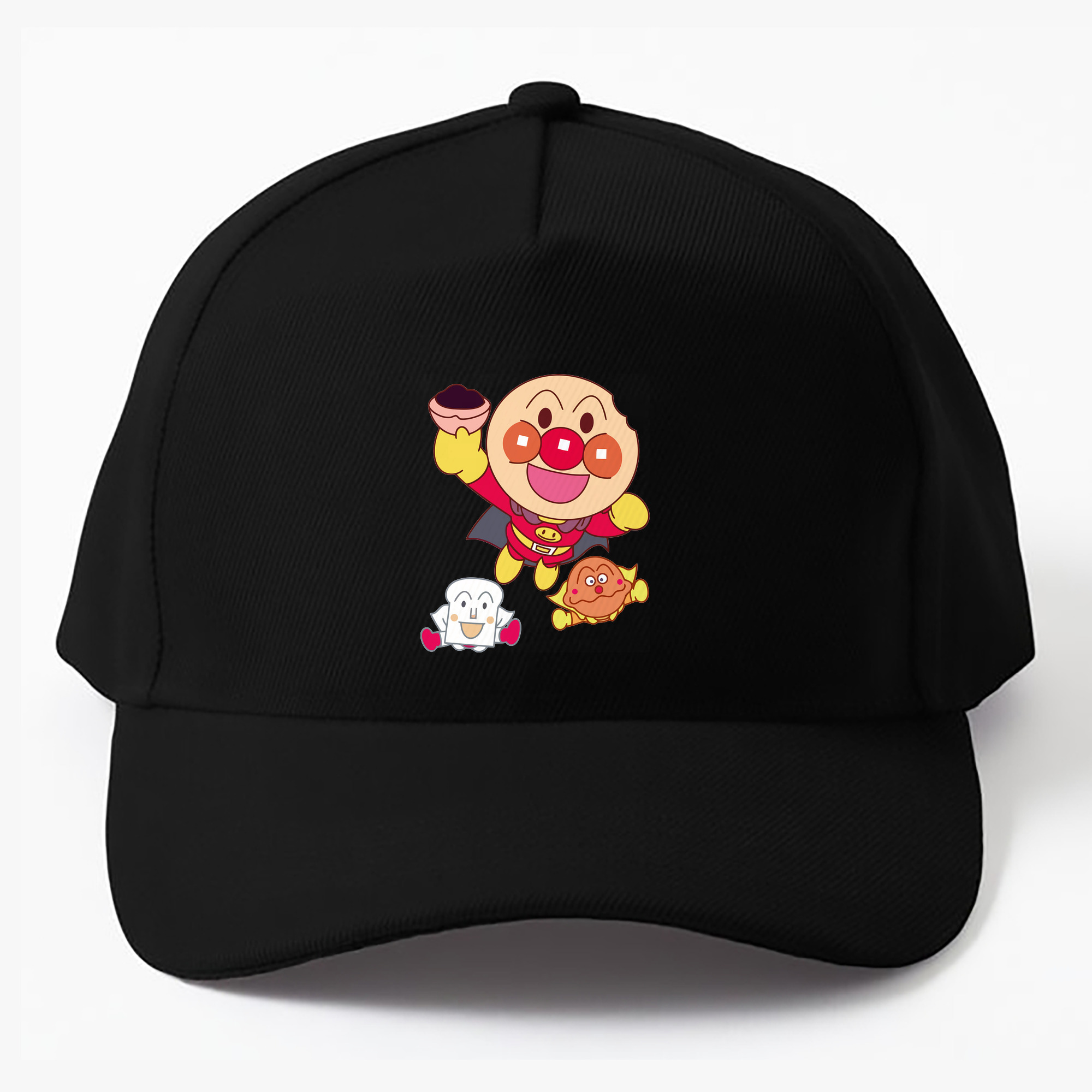 （画像用） アンパンマン Anpanman ベースボールキャップ 綿100％ 男女兼用 帽子 スポーツ
