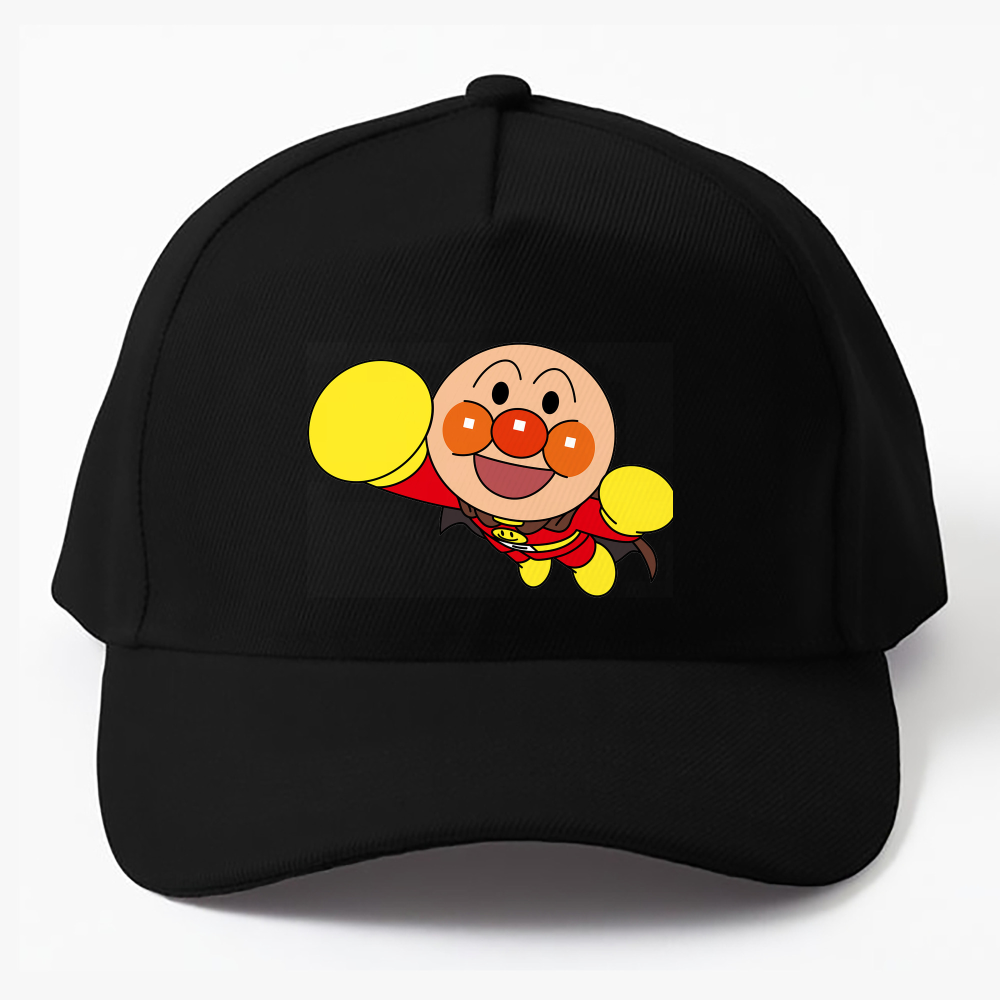 （画像用） アンパンマン Anpanman ベースボールキャップ 綿100％ 男女兼用 帽子 スポーツ