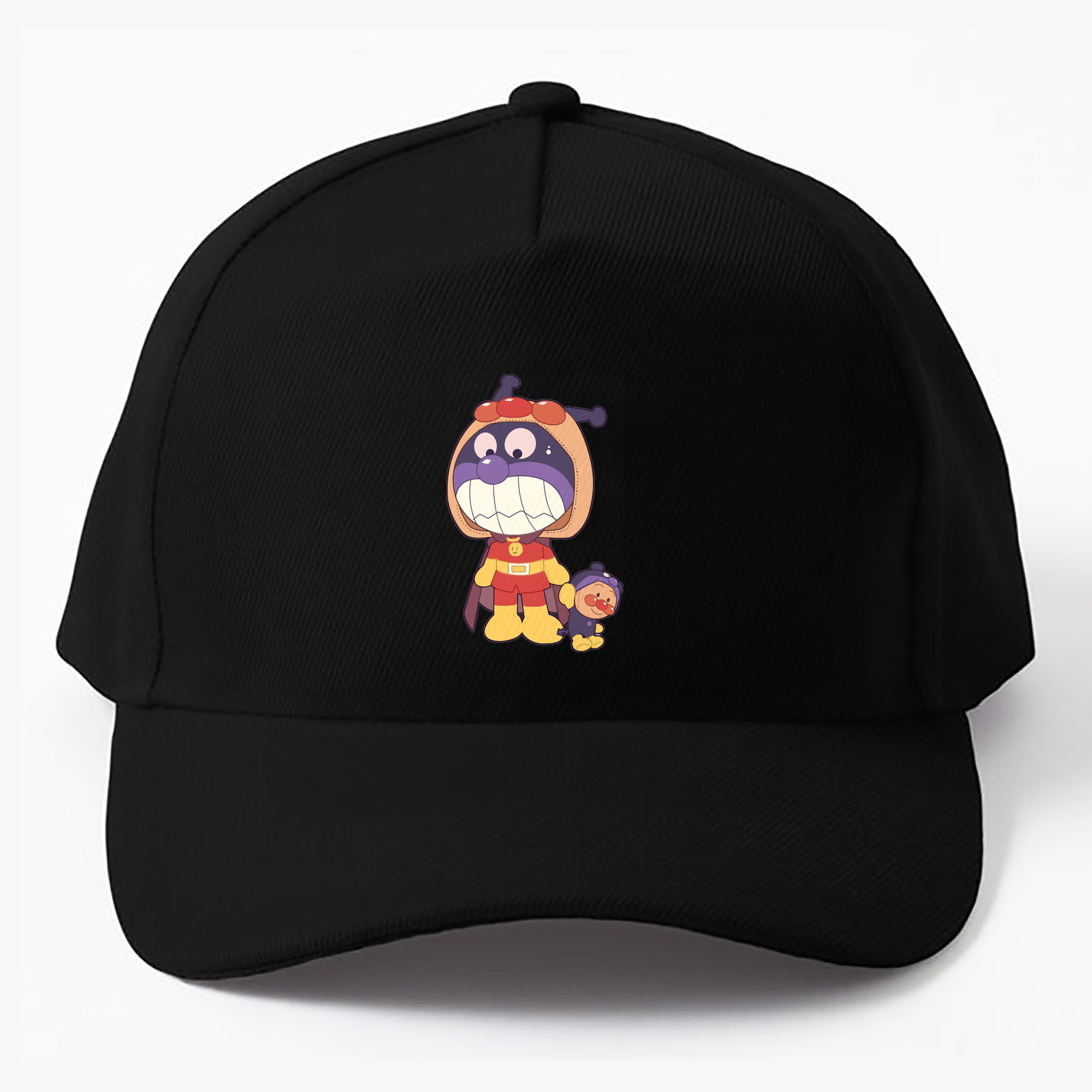 （画像用） アンパンマン Anpanman ベースボールキャップ 綿100％ 男女兼用 帽子 スポーツ