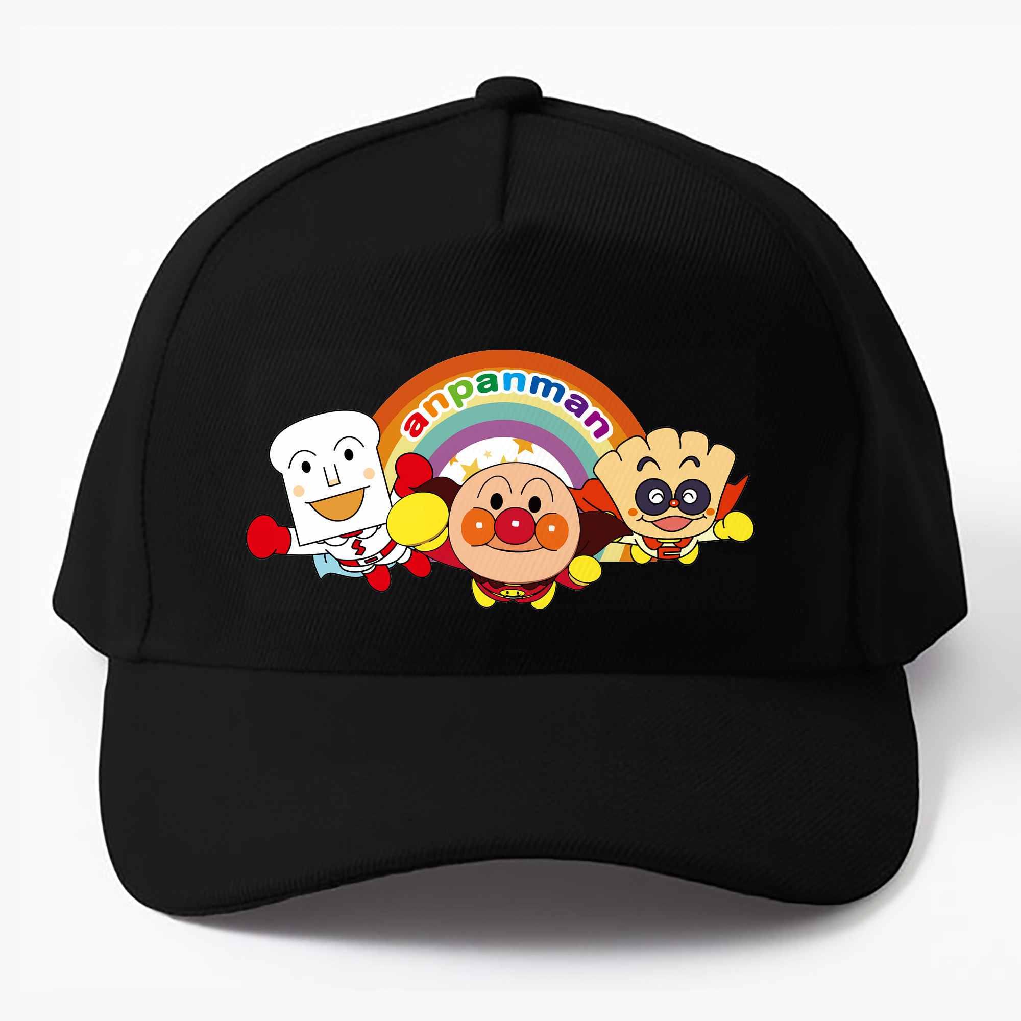 （画像用） アンパンマン Anpanman ベースボールキャップ 綿100％ 男女兼用 帽子 スポーツ