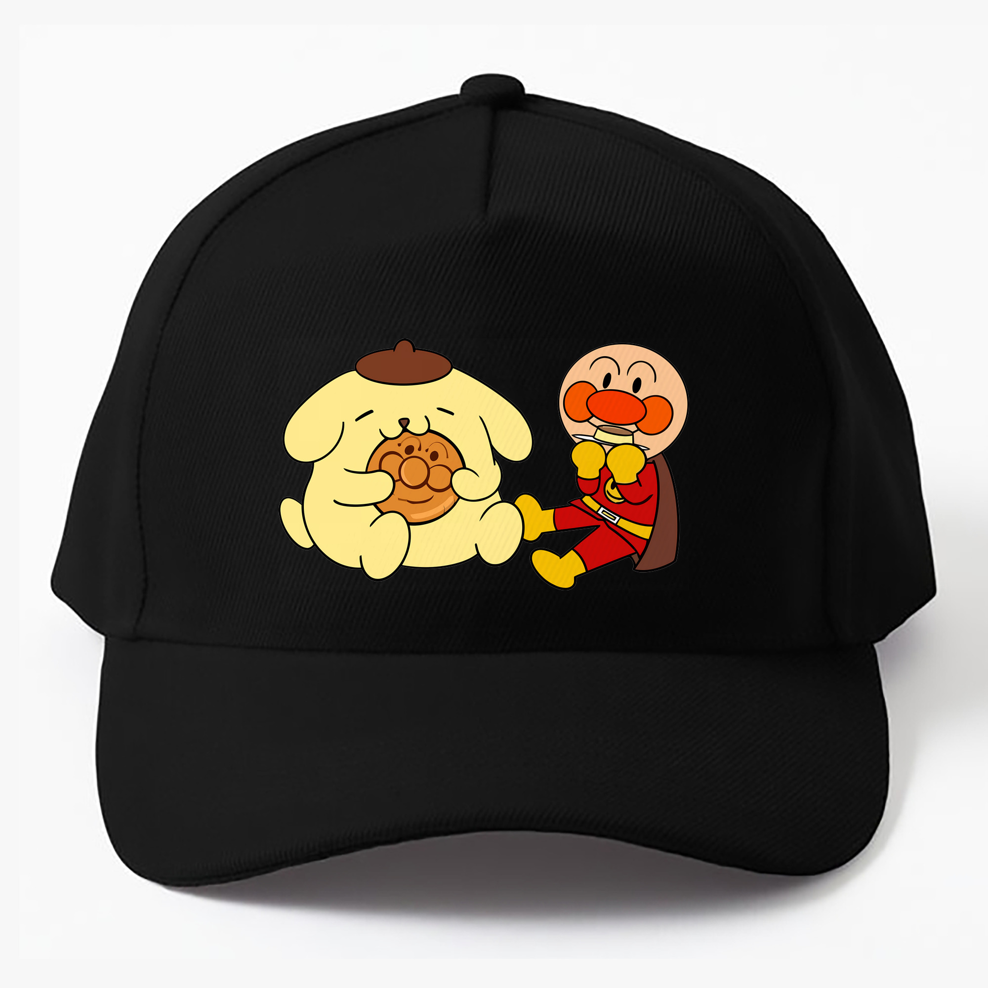 （画像用） アンパンマン Anpanman ベースボールキャップ 綿100％ 男女兼用 帽子 スポーツ