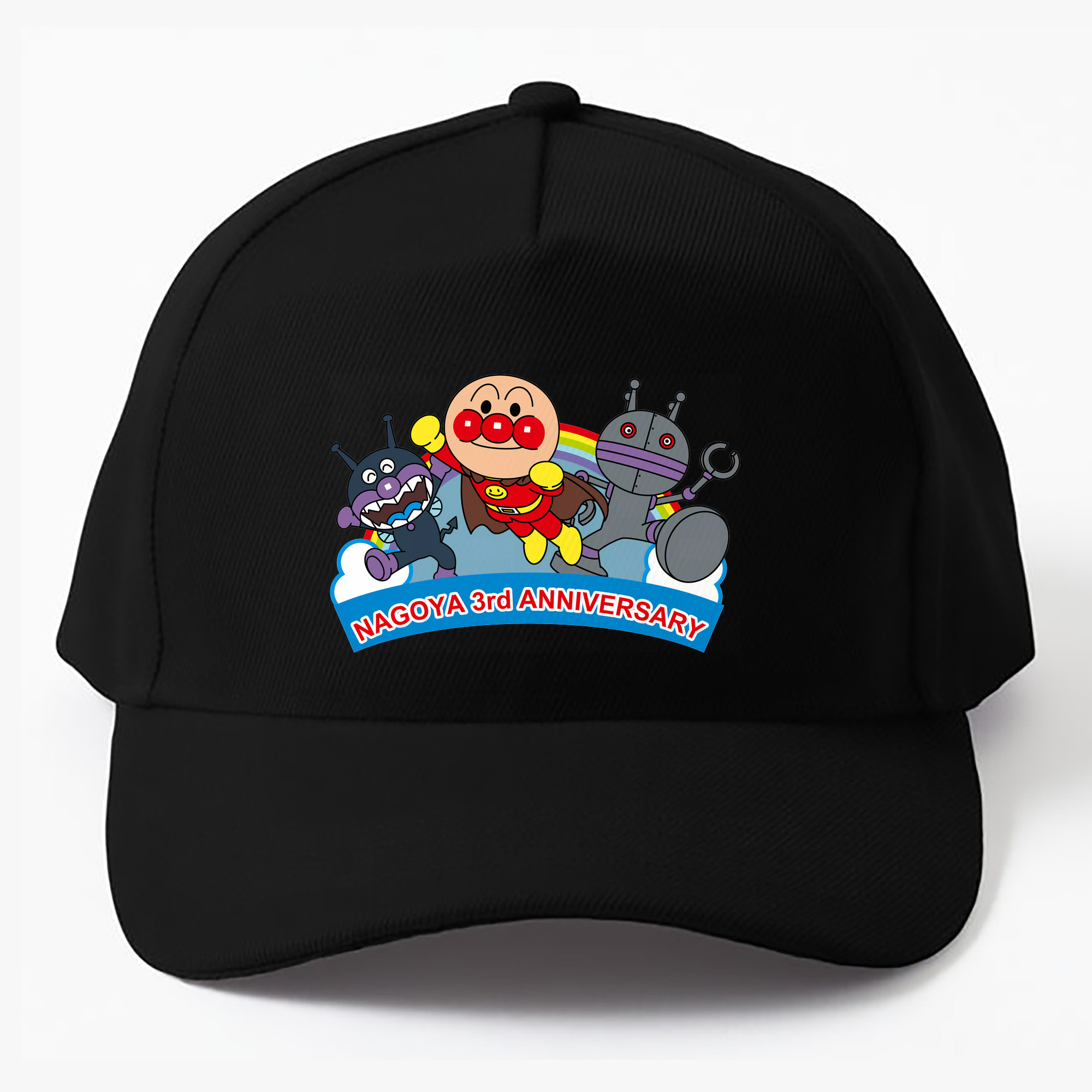 （画像用） アンパンマン Anpanman ベースボールキャップ 綿100％ 男女兼用 帽子 スポーツ