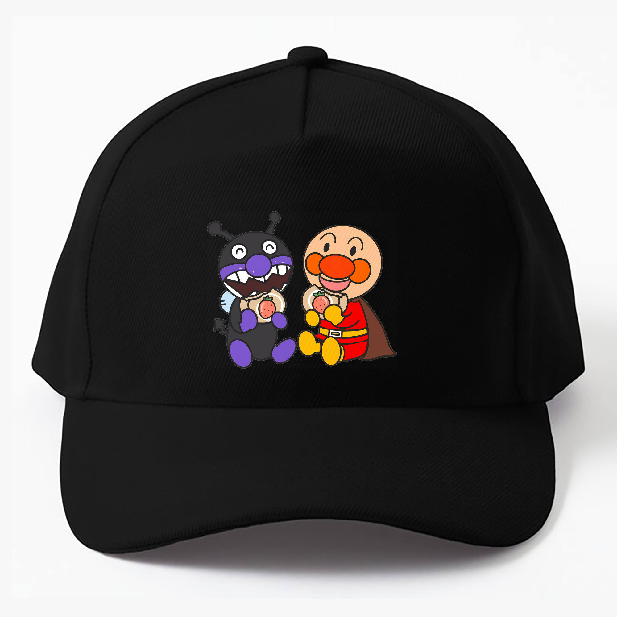 （画像用） アンパンマン Anpanman ベースボールキャップ 綿100％ 男女兼用 帽子 スポーツ