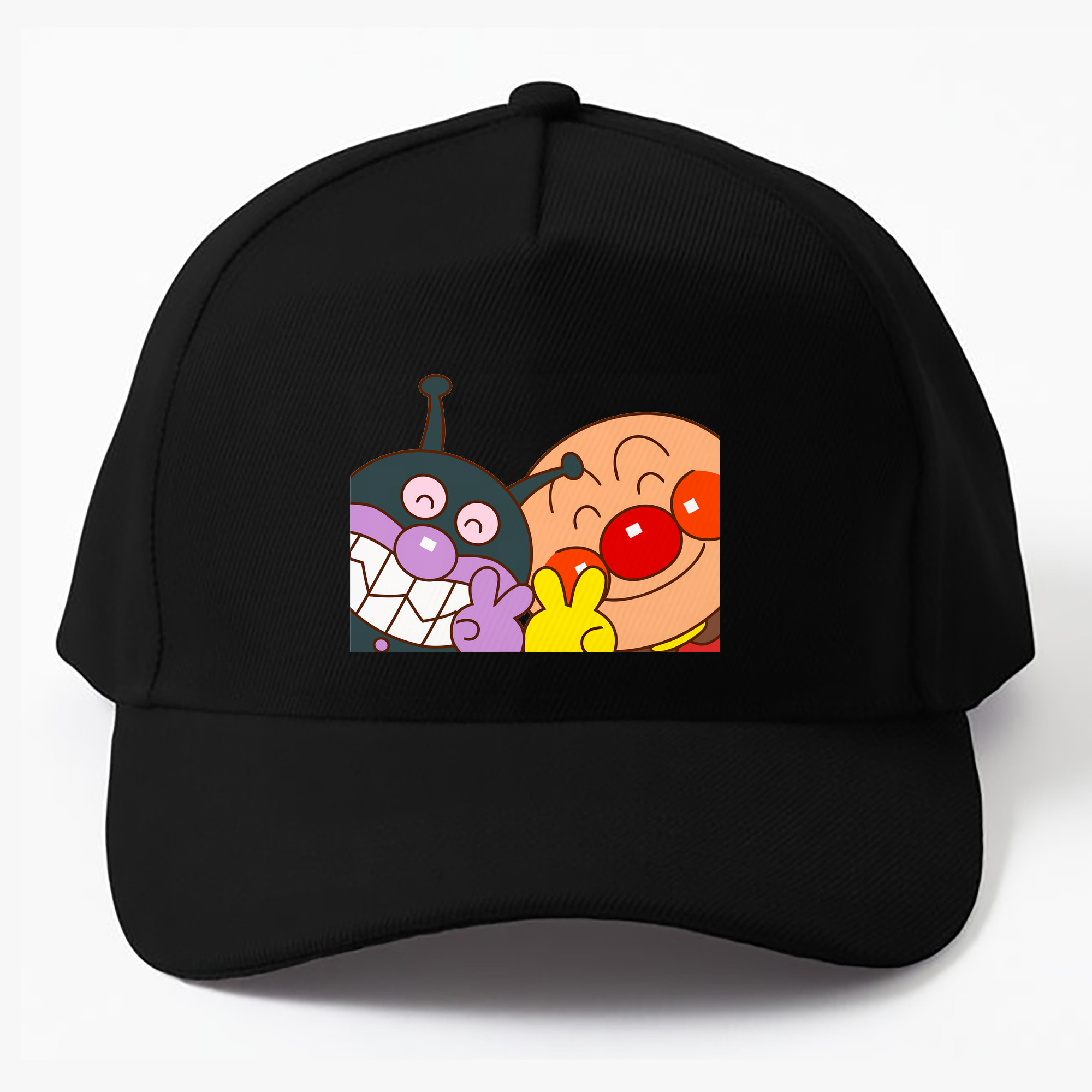 （画像用） アンパンマン Anpanman ベースボールキャップ 綿100％ 男女兼用 帽子 スポーツ
