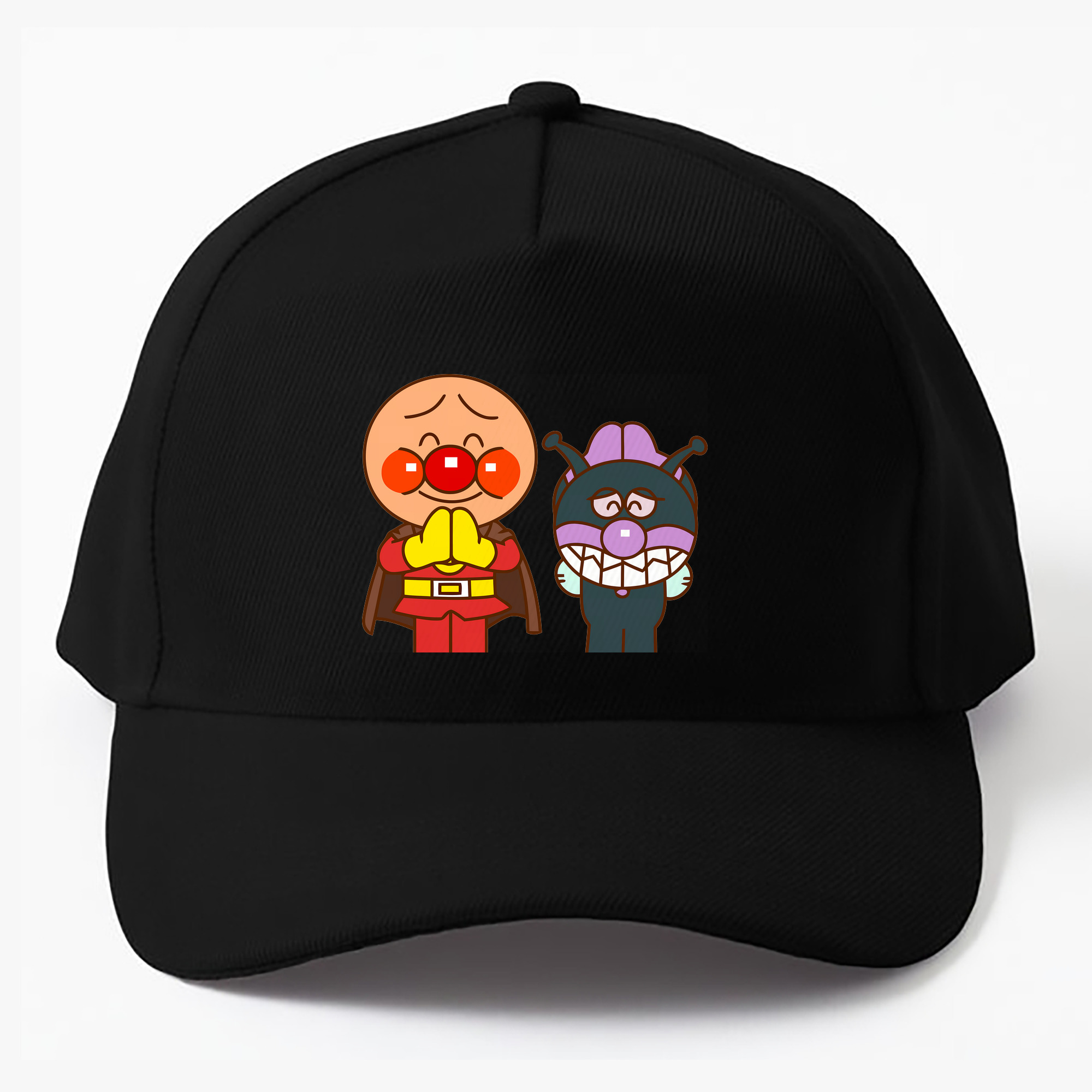 （画像用） アンパンマン Anpanman ベースボールキャップ 綿100％ 男女兼用 帽子 スポーツ