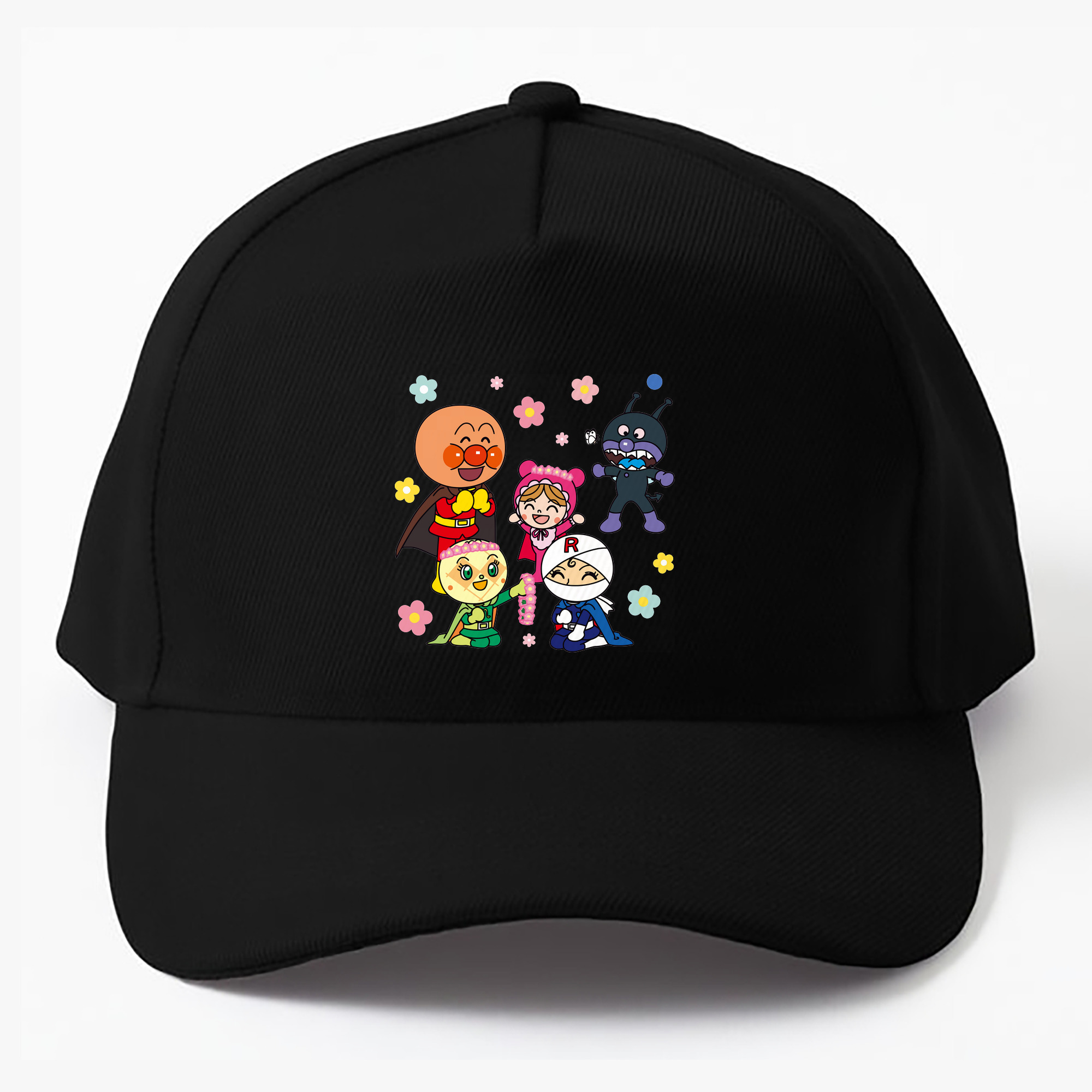 （画像用） アンパンマン Anpanman ベースボールキャップ 綿100％ 男女兼用 帽子 スポーツ