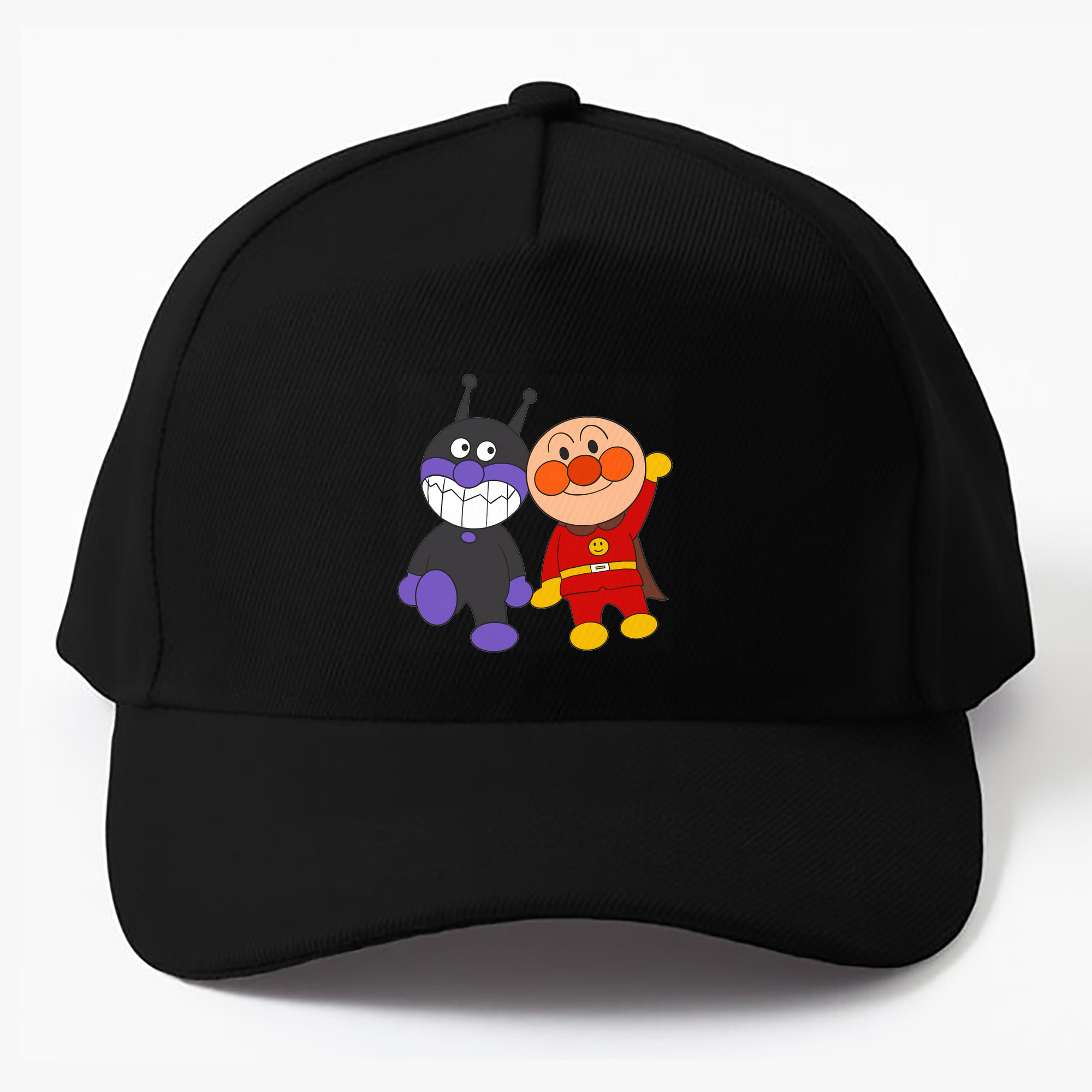 （画像用） アンパンマン Anpanman ベースボールキャップ 綿100％ 男女兼用 帽子 スポーツ