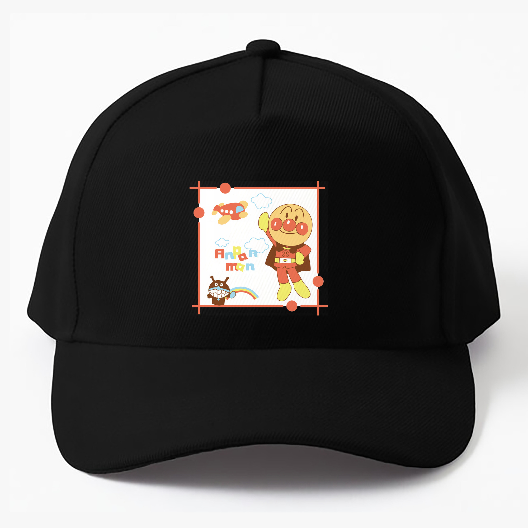 （画像用） アンパンマン Anpanman ベースボールキャップ 綿100％ 男女兼用 帽子 スポーツ