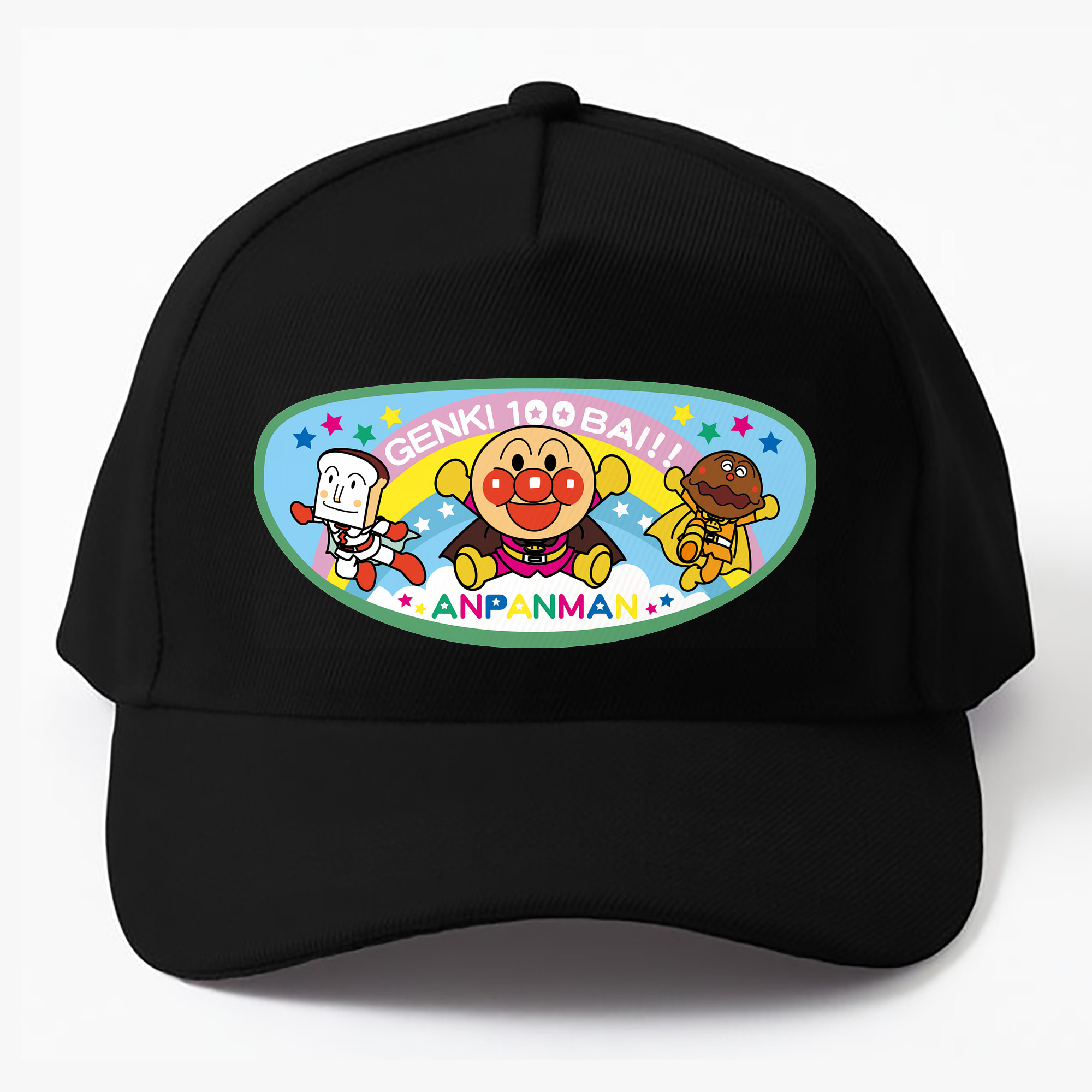 （画像用） アンパンマン Anpanman ベースボールキャップ 綿100％ 男女兼用 帽子 スポーツ