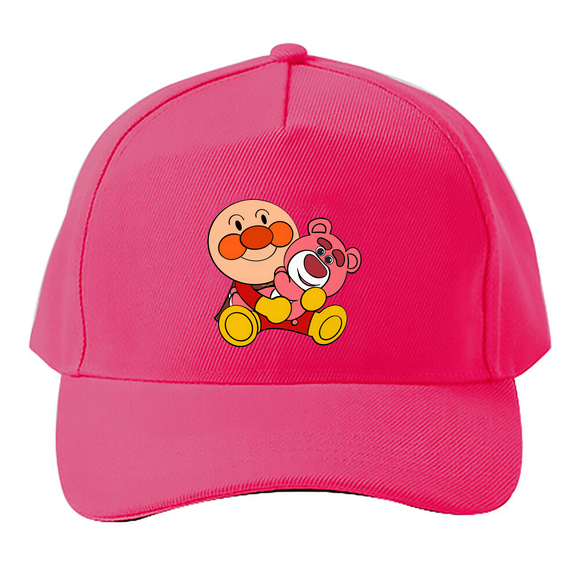 （画像用） アンパンマン Anpanman ベースボールキャップ 綿100％ 男女兼用 帽子 スポーツ