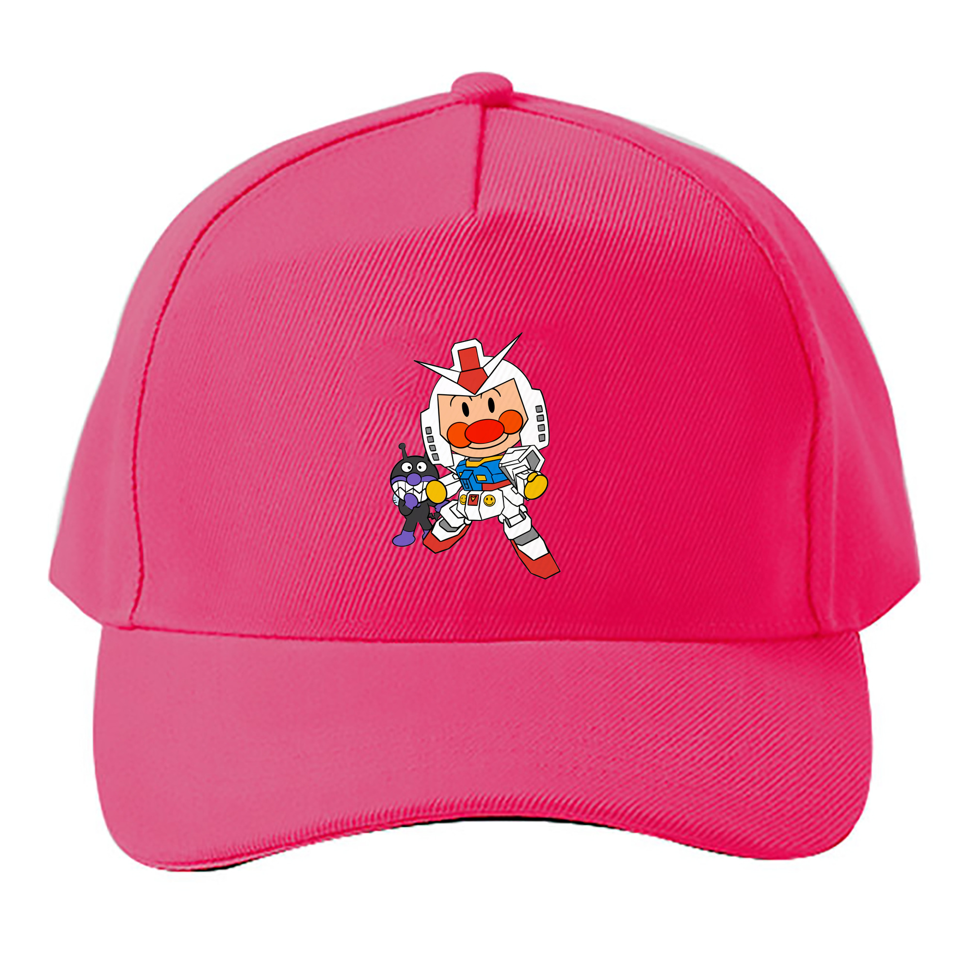 （画像用） アンパンマン Anpanman ベースボールキャップ 綿100％ 男女兼用 帽子 スポーツ