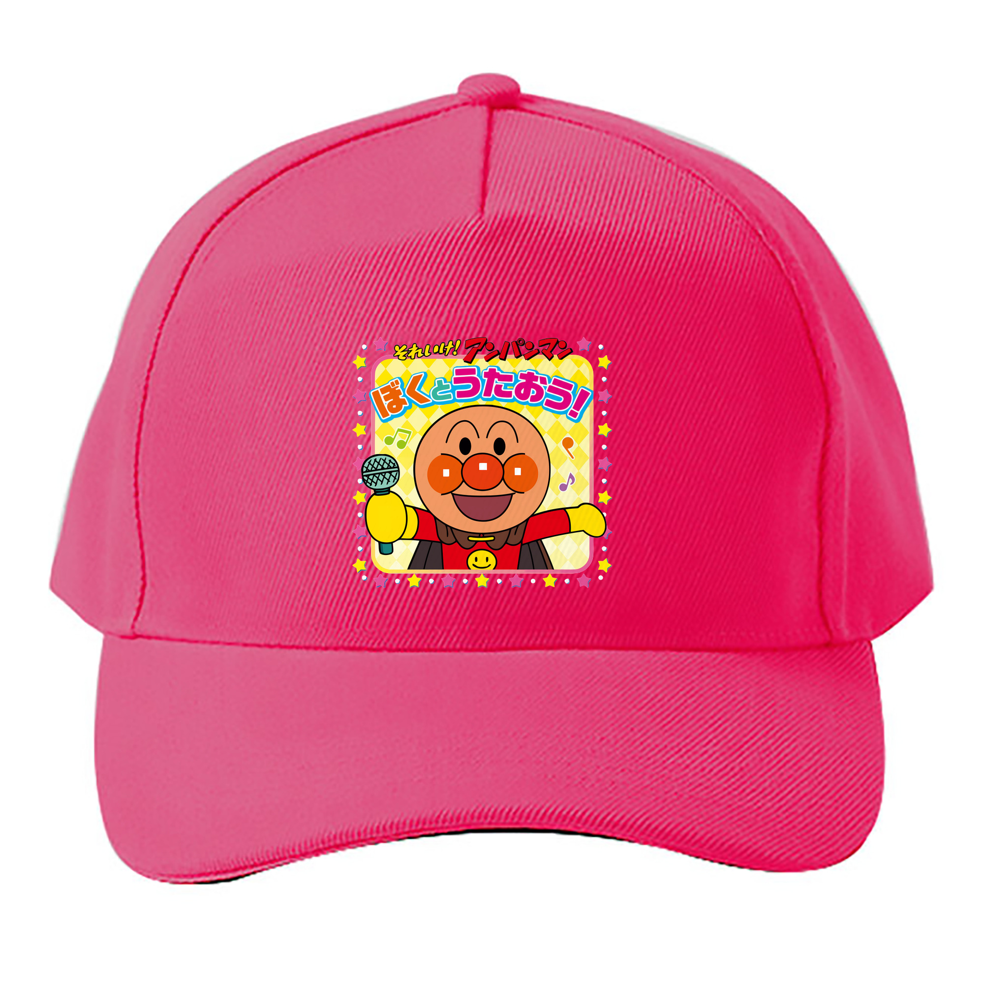 （画像用） アンパンマン Anpanman ベースボールキャップ 綿100％ 男女兼用 帽子 スポーツ