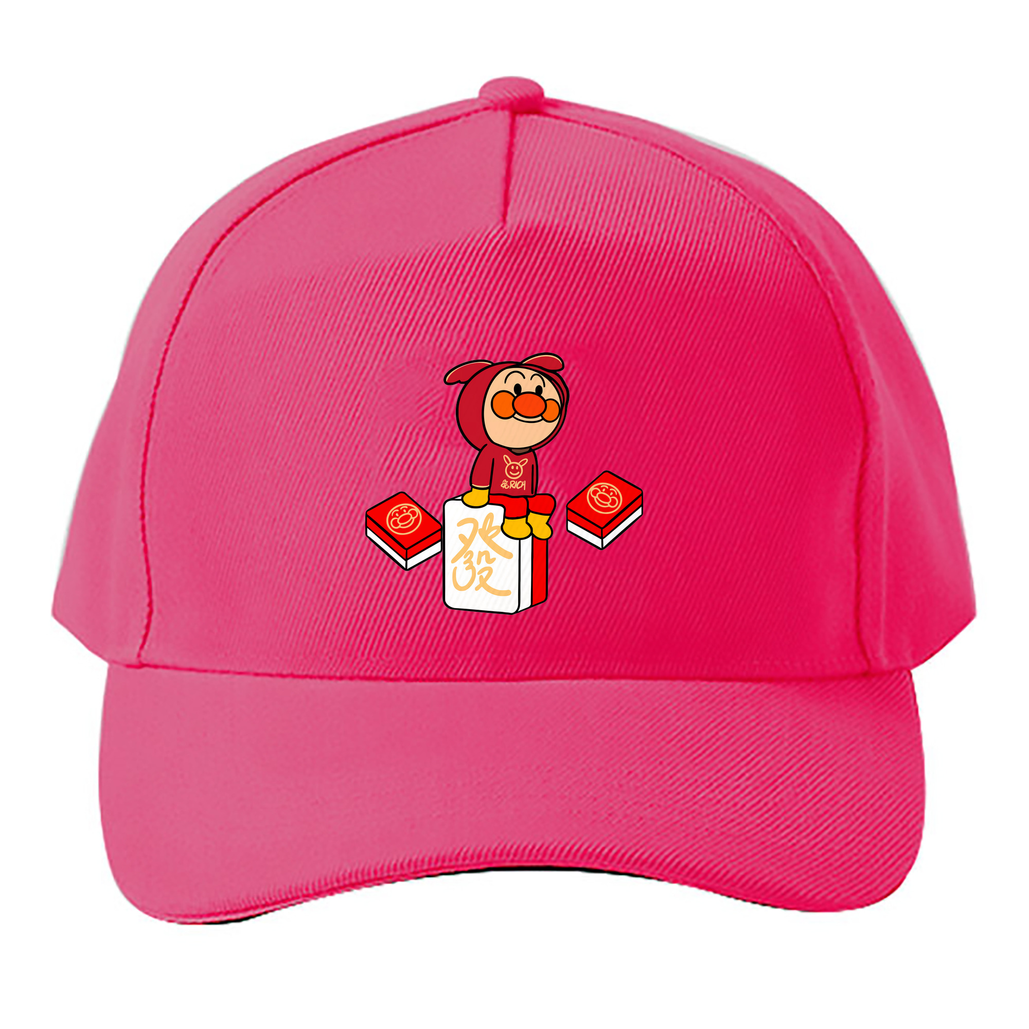 （画像用） アンパンマン Anpanman ベースボールキャップ 綿100％ 男女兼用 帽子 スポーツ