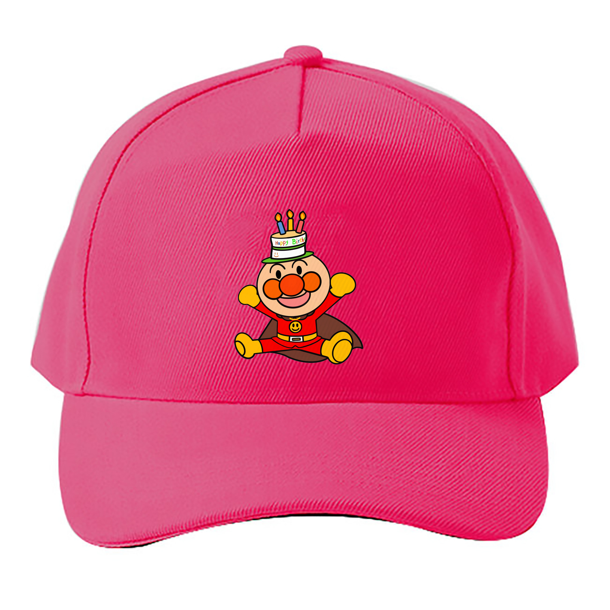 （画像用） アンパンマン Anpanman ベースボールキャップ 綿100％ 男女兼用 帽子 スポーツ