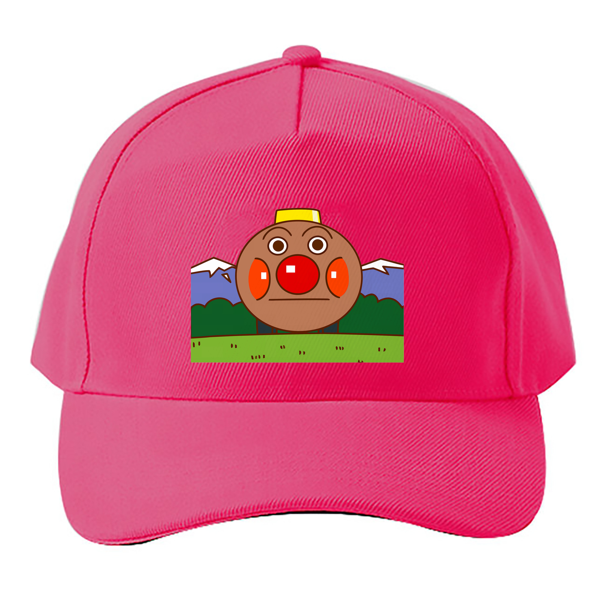 （画像用） アンパンマン Anpanman ベースボールキャップ 綿100％ 男女兼用 帽子 スポーツ