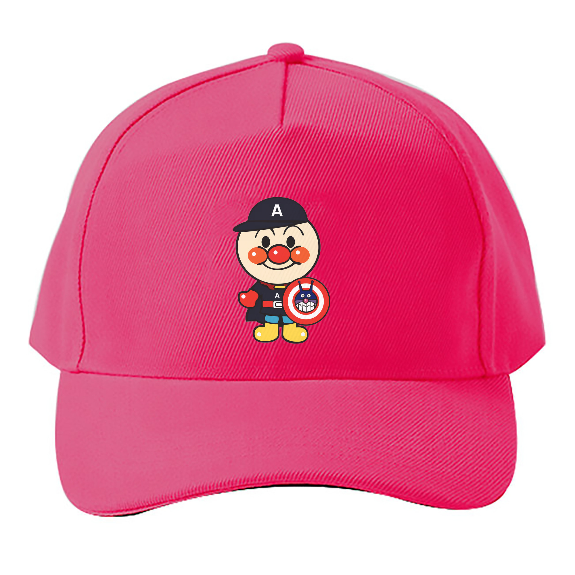 （画像用） アンパンマン Anpanman ベースボールキャップ 綿100％ 男女兼用 帽子 スポーツ