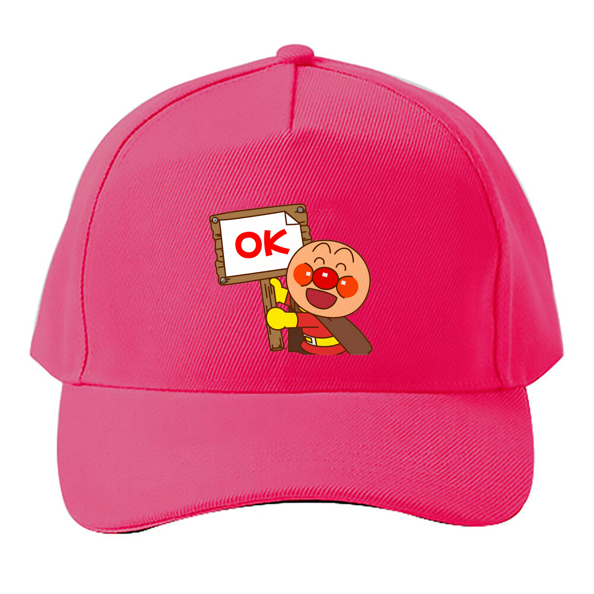 （画像用） アンパンマン Anpanman ベースボールキャップ 綿100％ 男女兼用 帽子 スポーツ