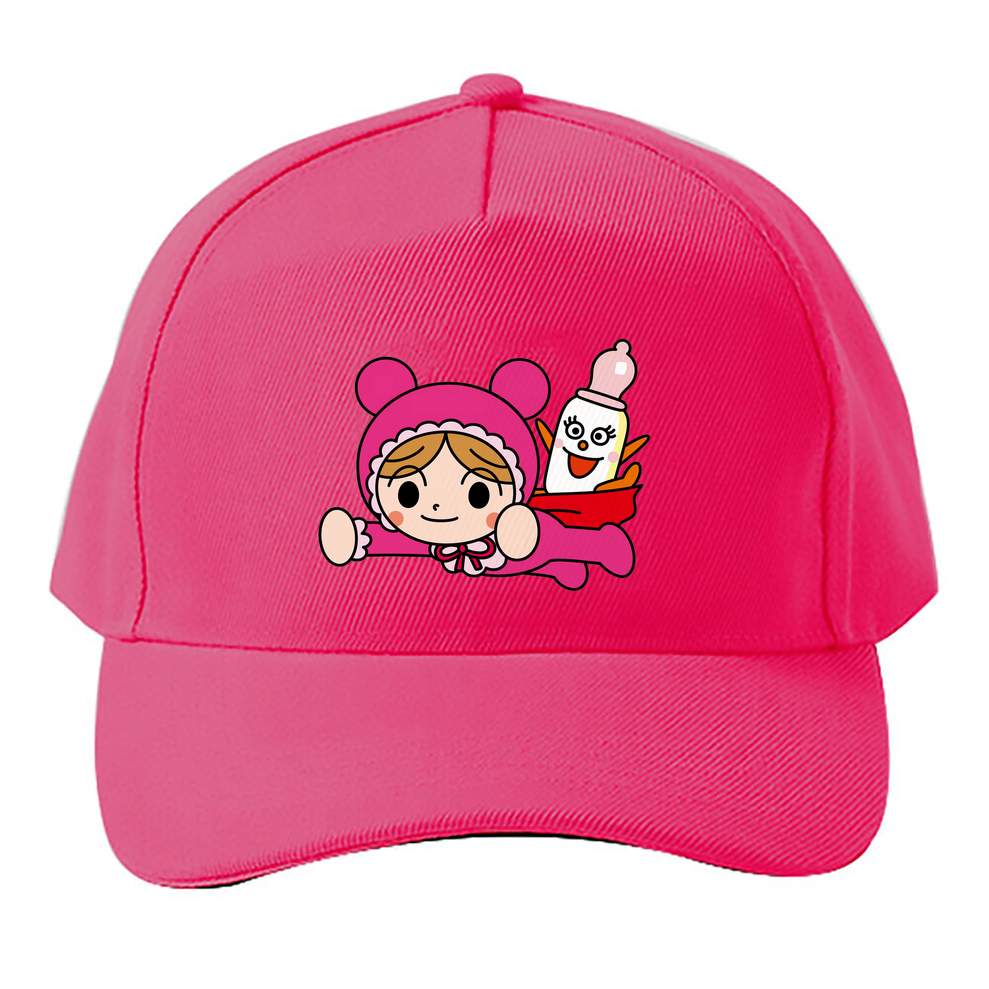 （画像用） アンパンマン Anpanman ベースボールキャップ 綿100％ 男女兼用 帽子 スポーツ