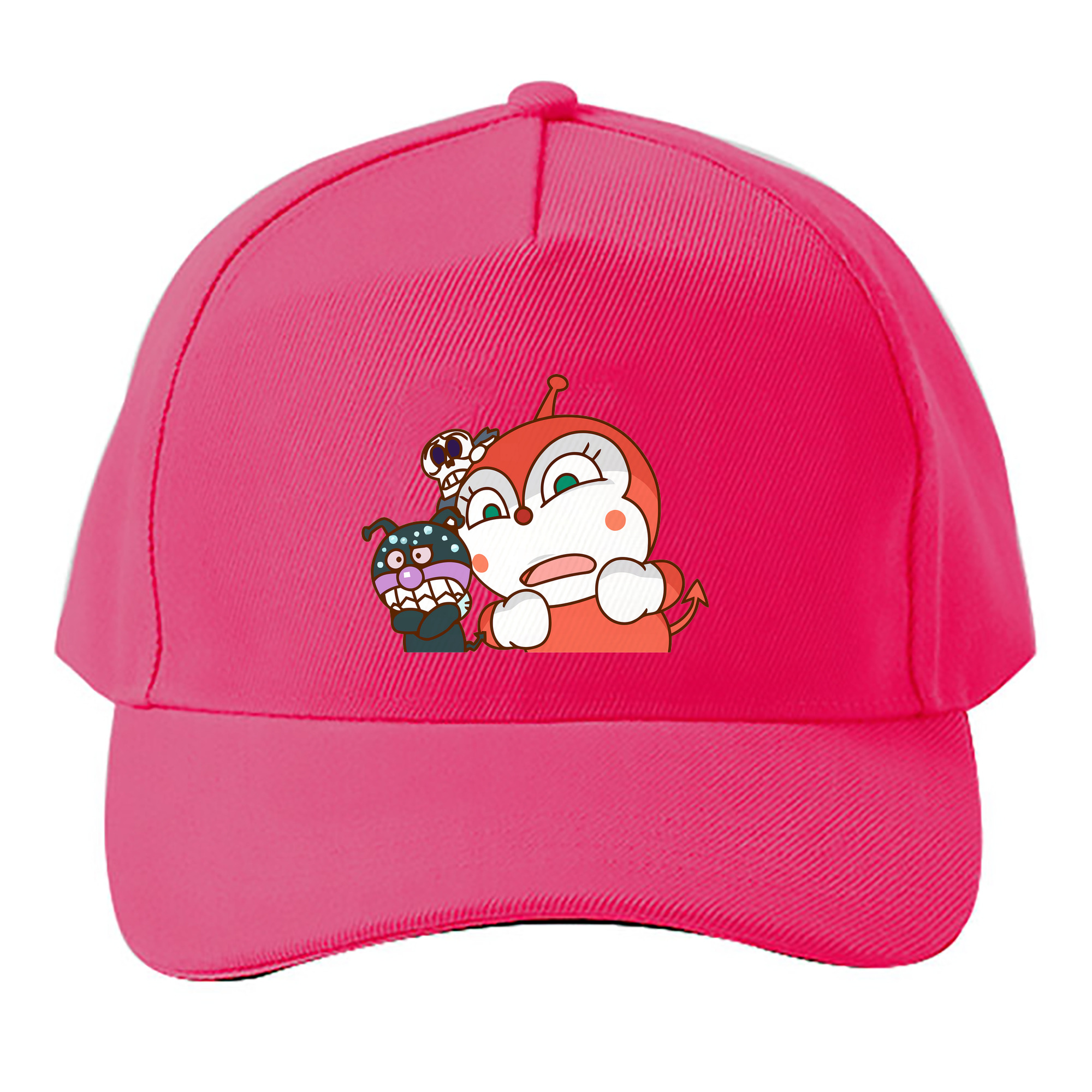 （画像用） アンパンマン Anpanman ベースボールキャップ 綿100％ 男女兼用 帽子 スポーツ