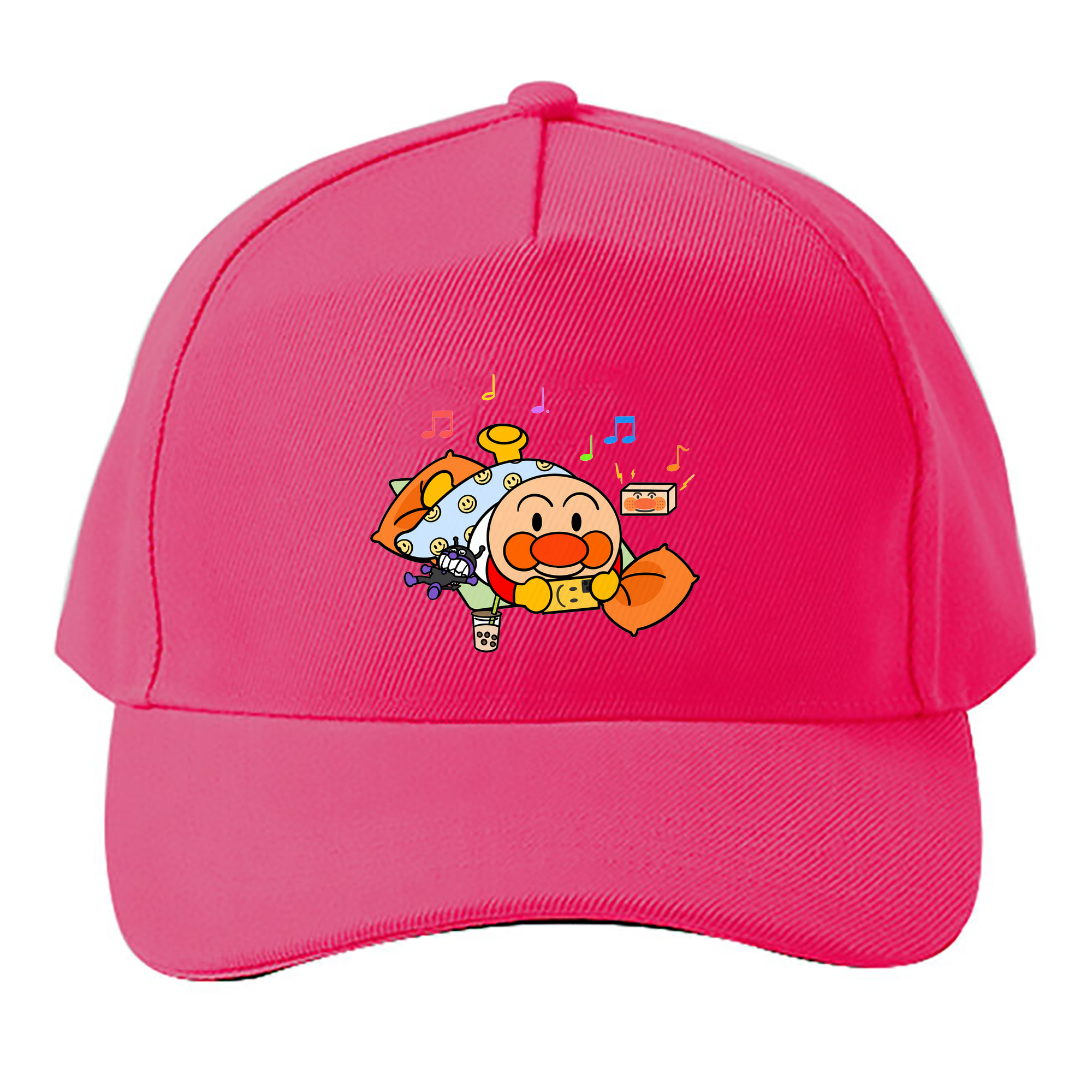 （画像用） アンパンマン Anpanman ベースボールキャップ 綿100％ 男女兼用 帽子 スポーツ
