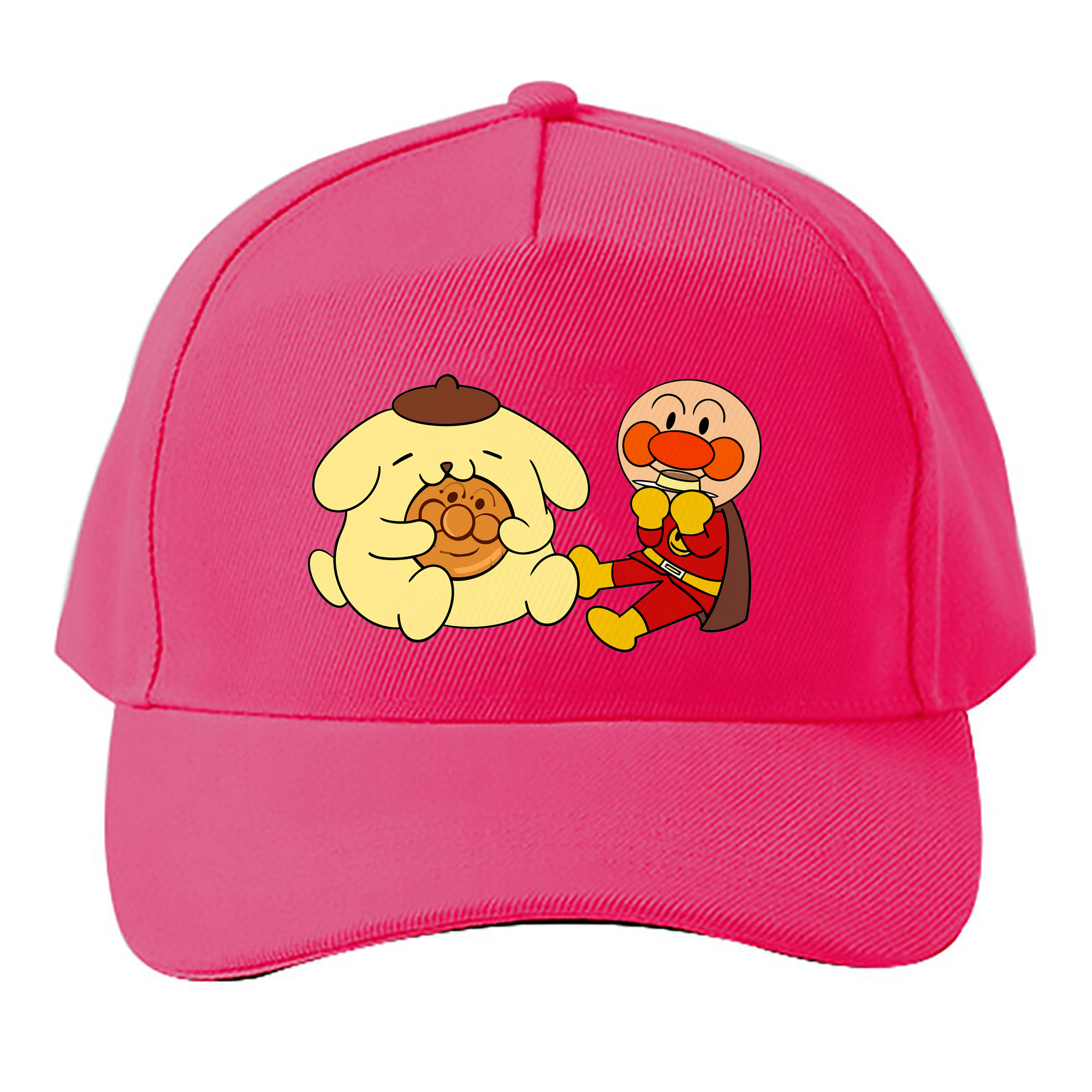 （画像用） アンパンマン Anpanman ベースボールキャップ 綿100％ 男女兼用 帽子 スポーツ