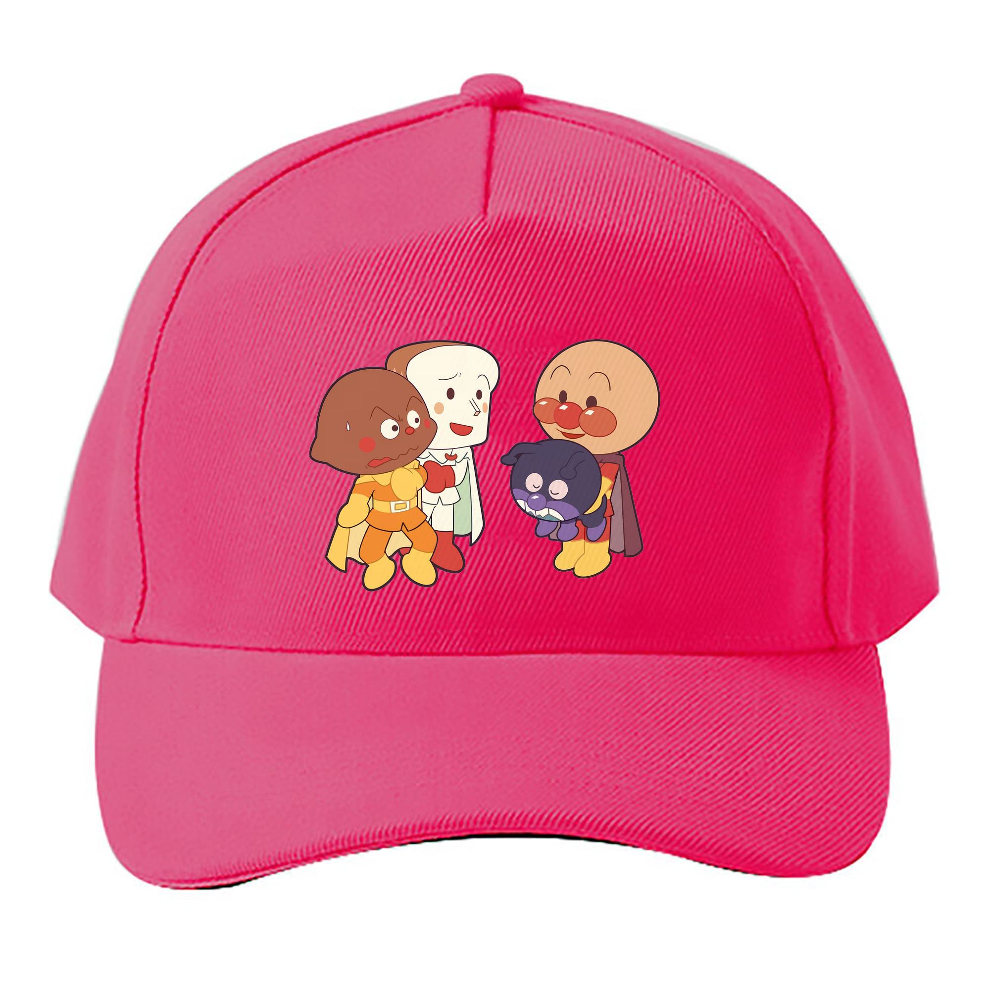 （画像用） アンパンマン Anpanman ベースボールキャップ 綿100％ 男女兼用 帽子 スポーツ
