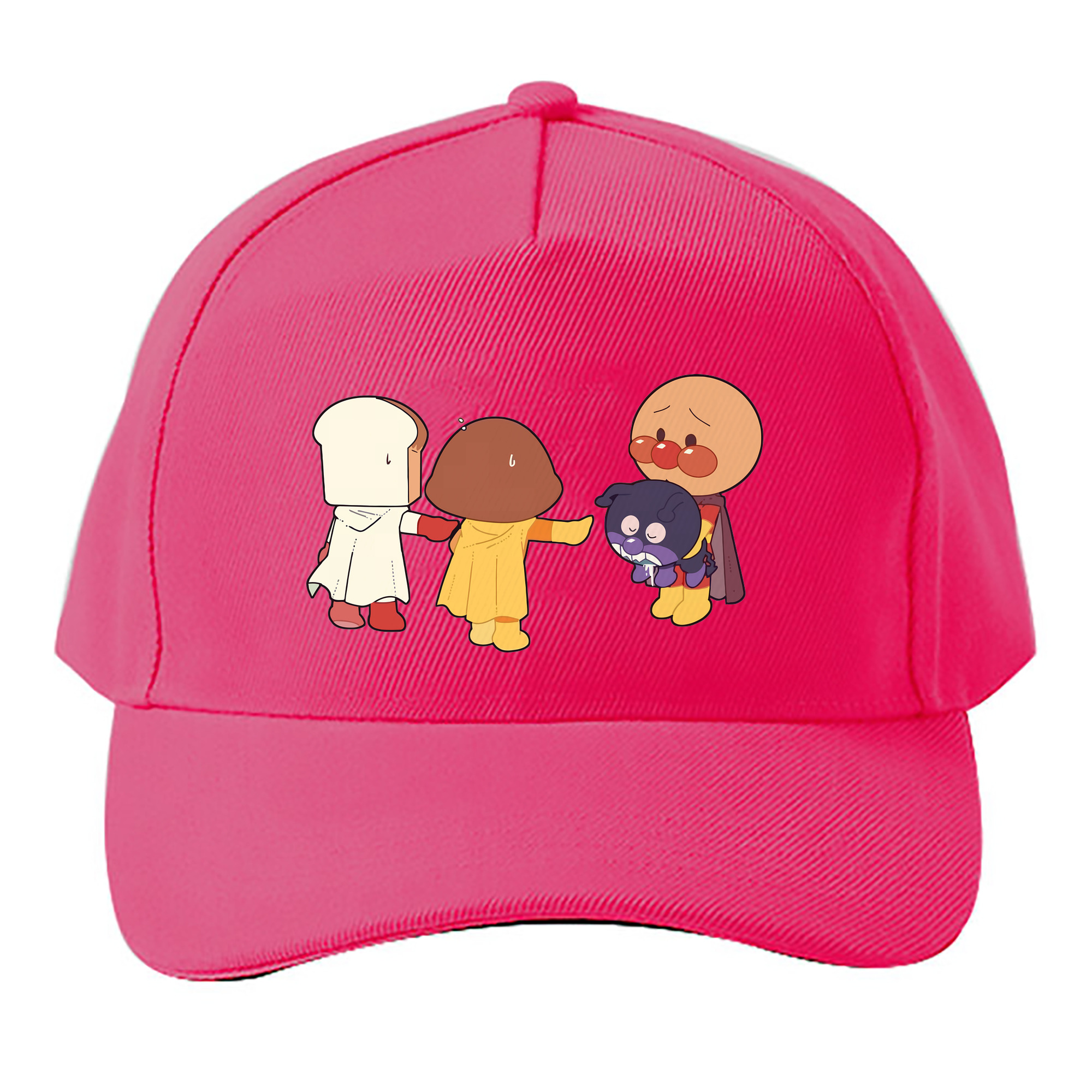 （画像用） アンパンマン Anpanman ベースボールキャップ 綿100％ 男女兼用 帽子 スポーツ