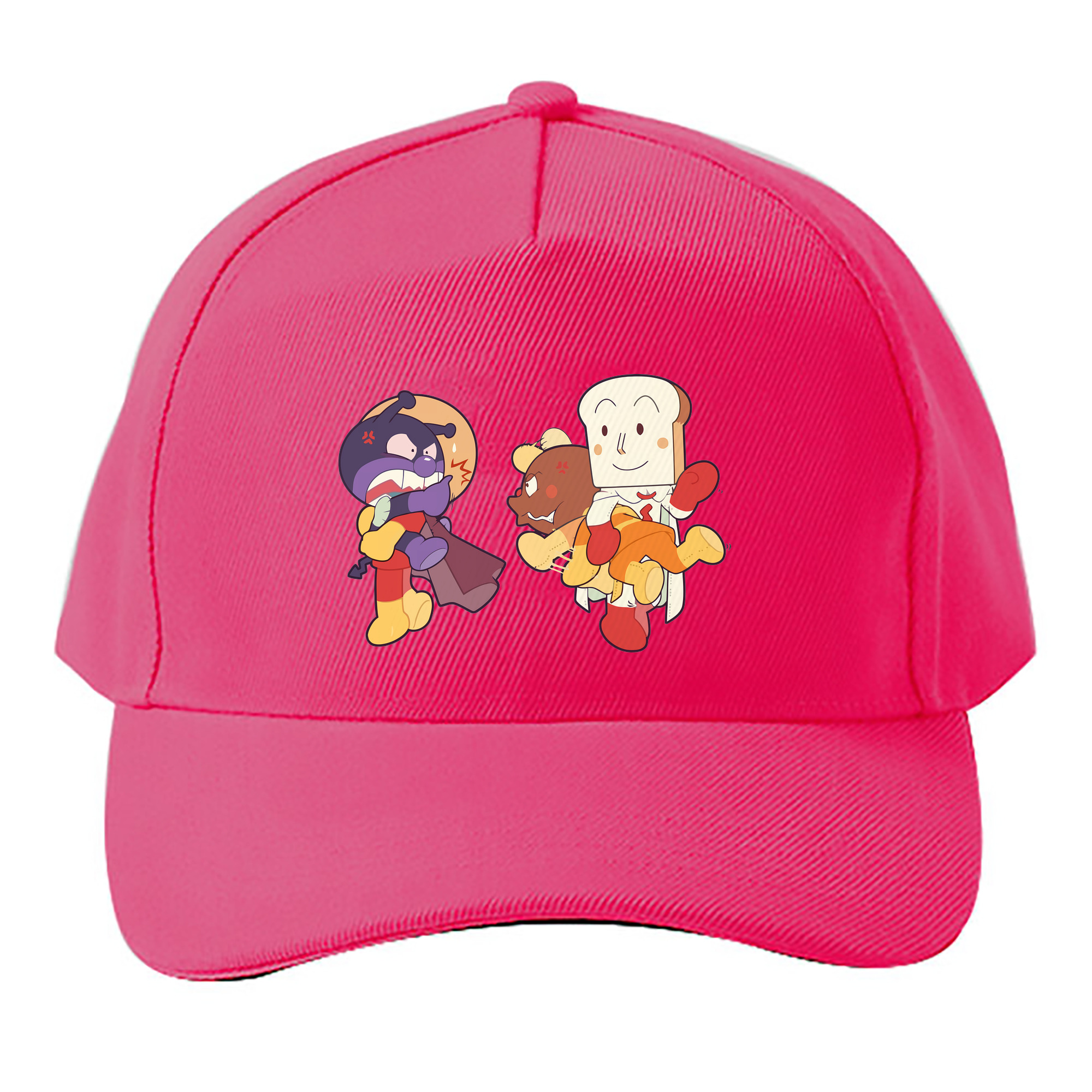 （画像用） アンパンマン Anpanman ベースボールキャップ 綿100％ 男女兼用 帽子 スポーツ