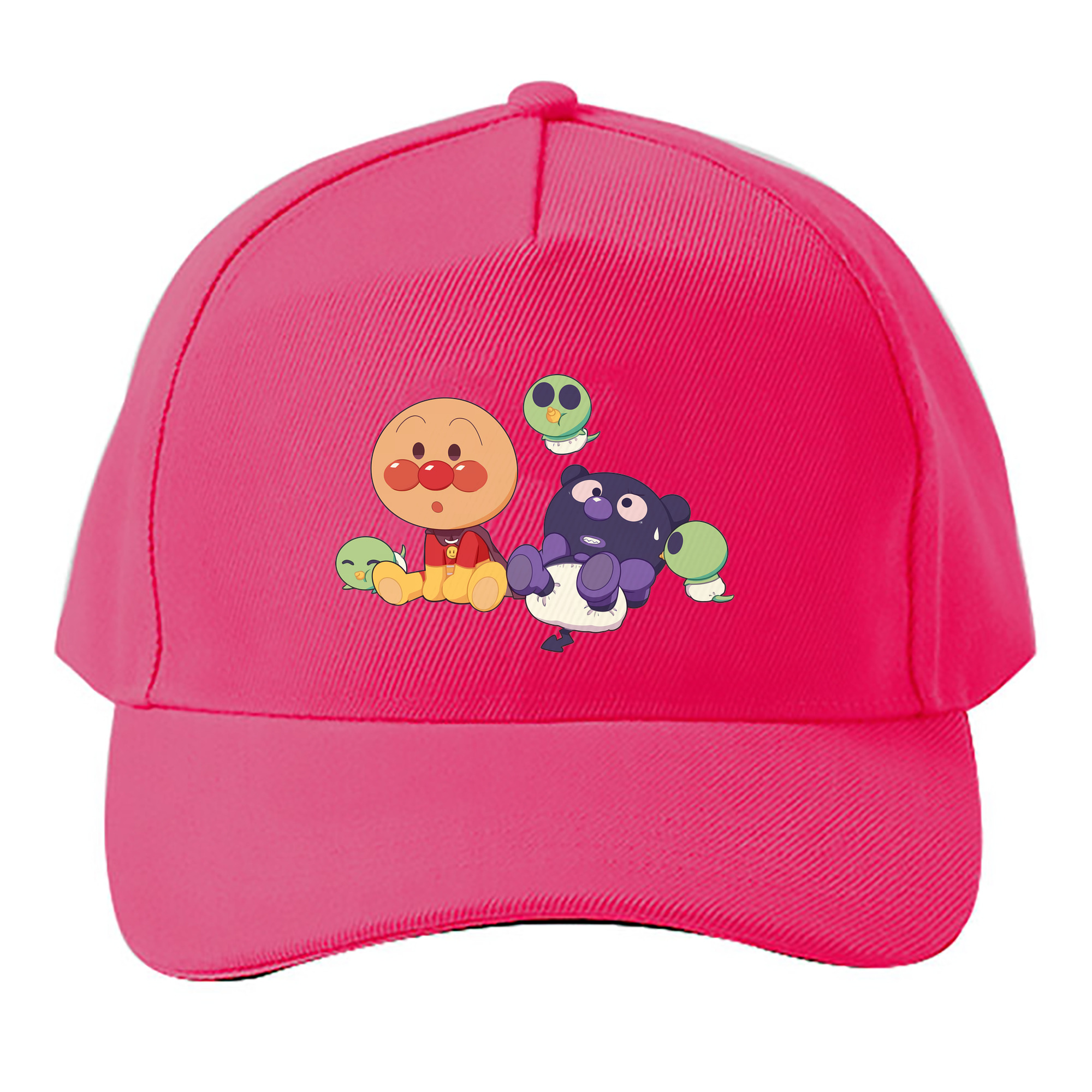 （画像用） アンパンマン Anpanman ベースボールキャップ 綿100％ 男女兼用 帽子 スポーツ