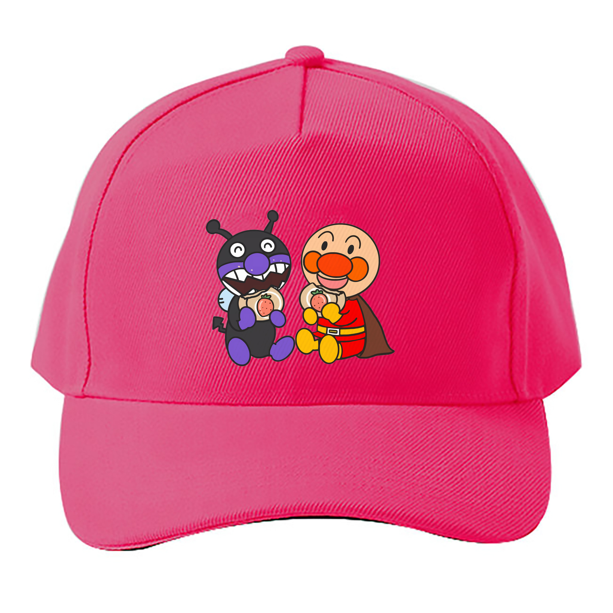 （画像用） アンパンマン Anpanman ベースボールキャップ 綿100％ 男女兼用 帽子 スポーツ
