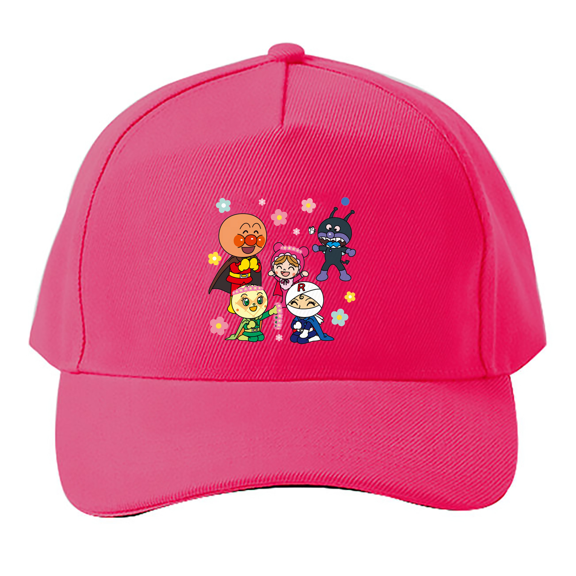 （画像用） アンパンマン Anpanman ベースボールキャップ 綿100％ 男女兼用 帽子 スポーツ