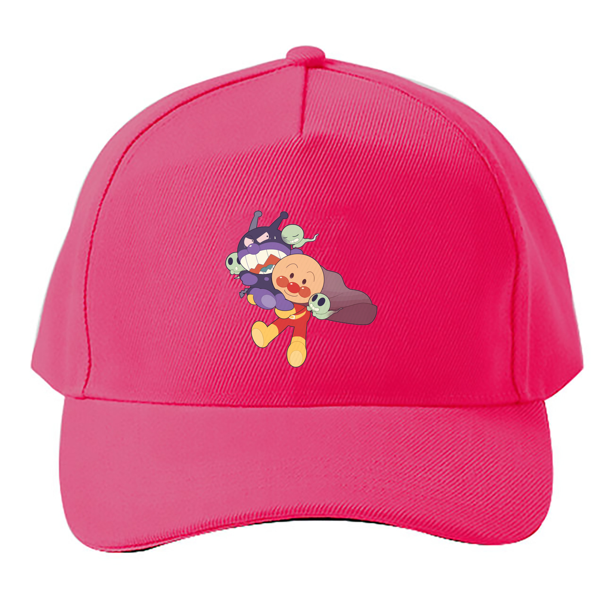 （画像用） アンパンマン Anpanman ベースボールキャップ 綿100％ 男女兼用 帽子 スポーツ