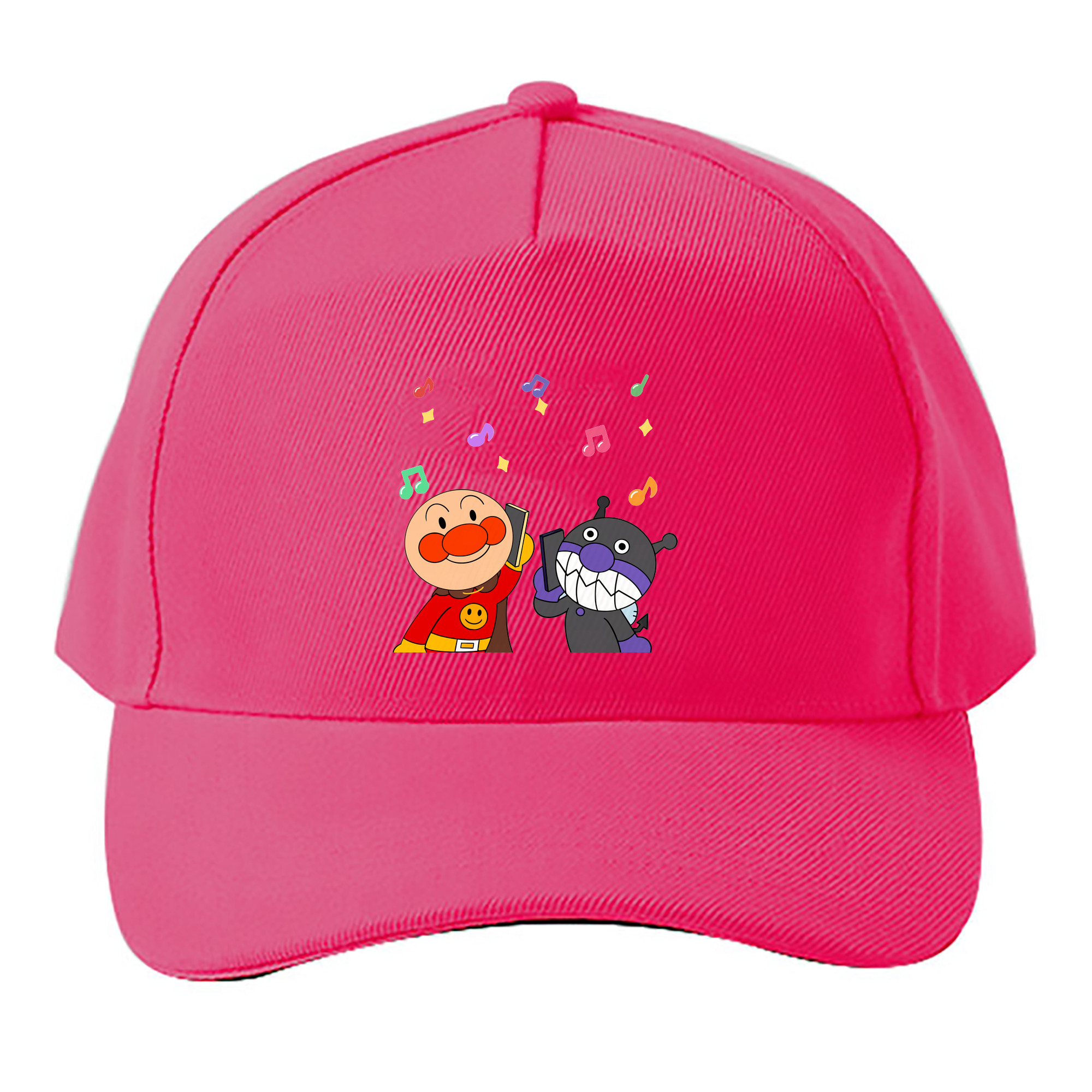 （画像用） アンパンマン Anpanman ベースボールキャップ 綿100％ 男女兼用 帽子 スポーツ
