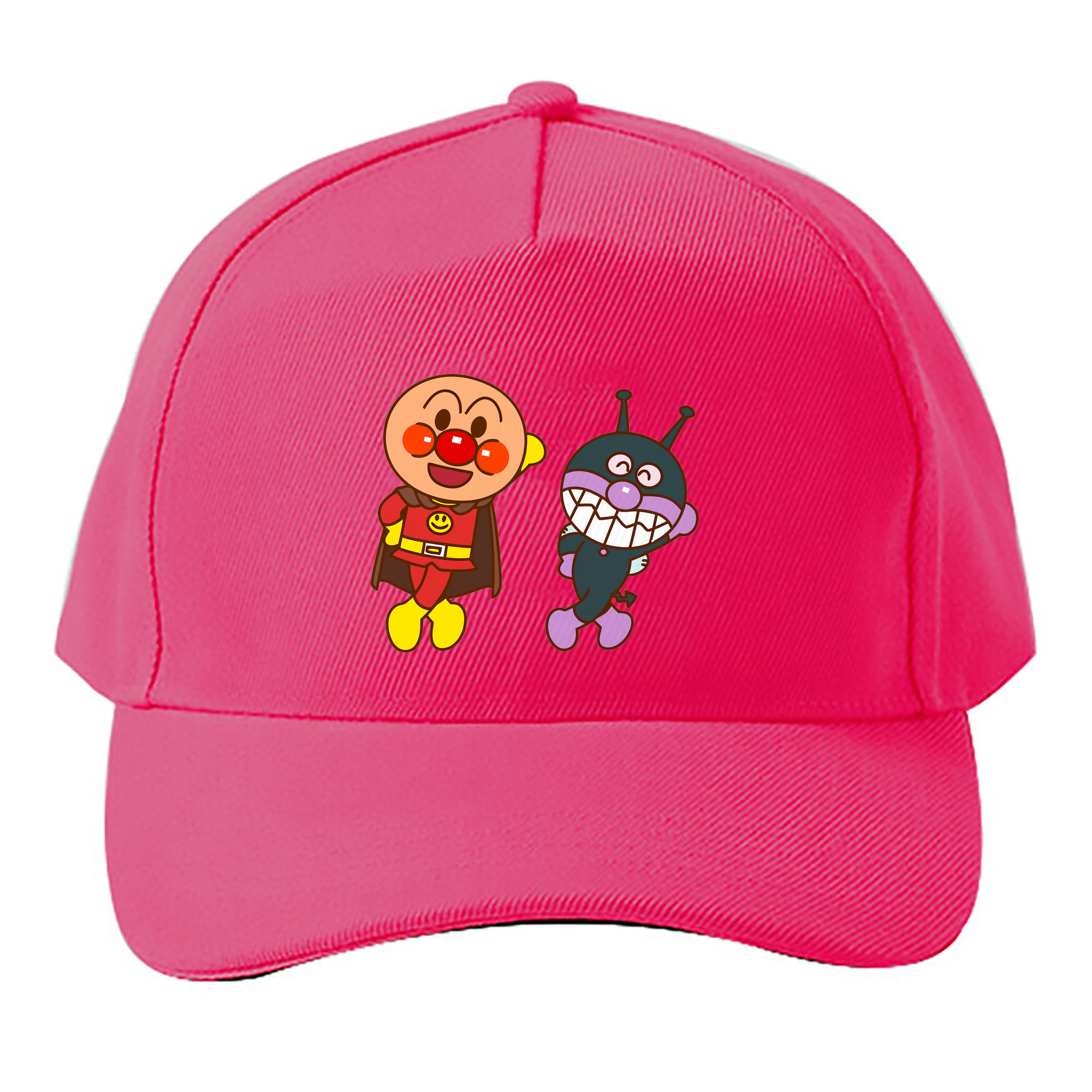 （画像用） アンパンマン Anpanman ベースボールキャップ 綿100％ 男女兼用 帽子 スポーツ