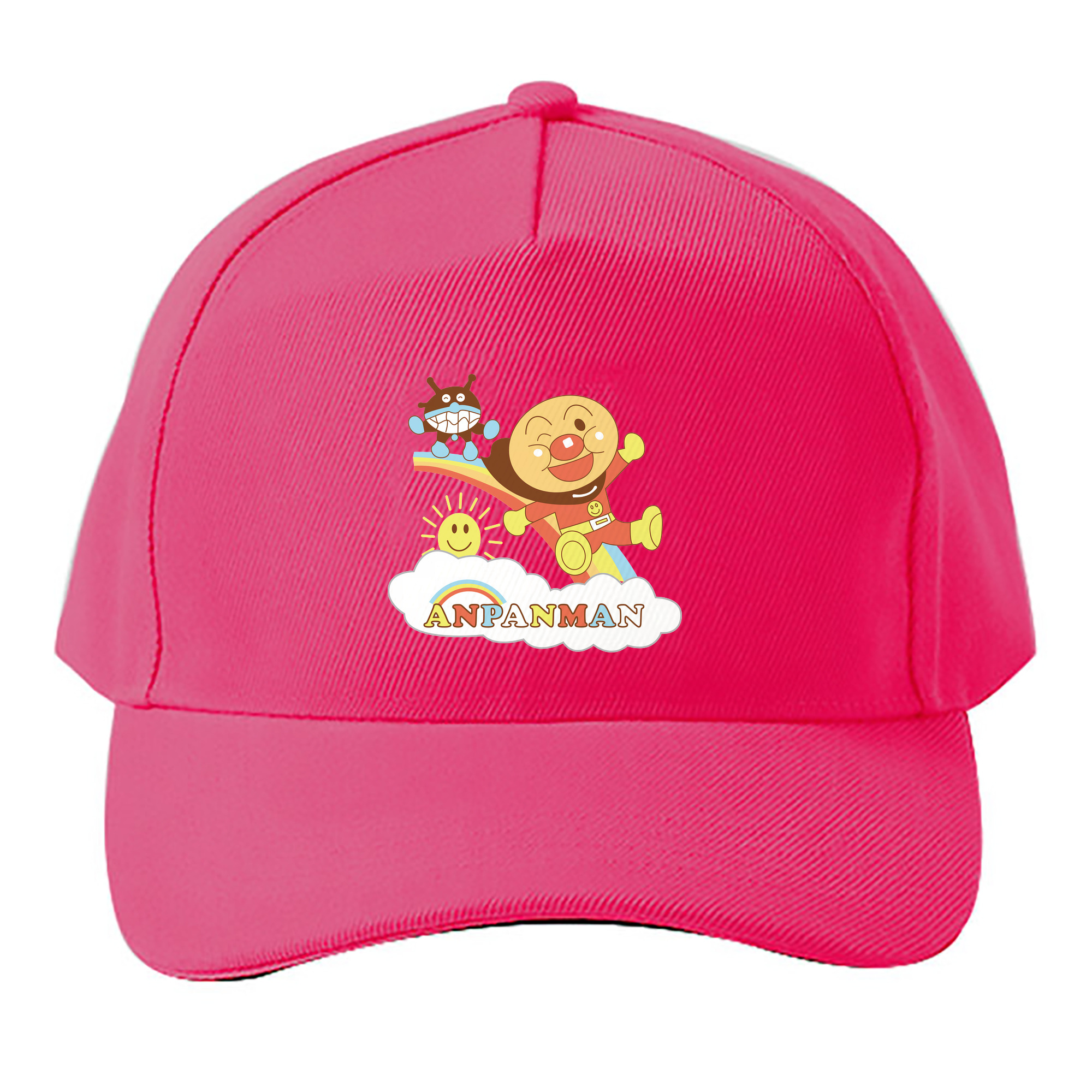 （画像用） アンパンマン Anpanman ベースボールキャップ 綿100％ 男女兼用 帽子 スポーツ
